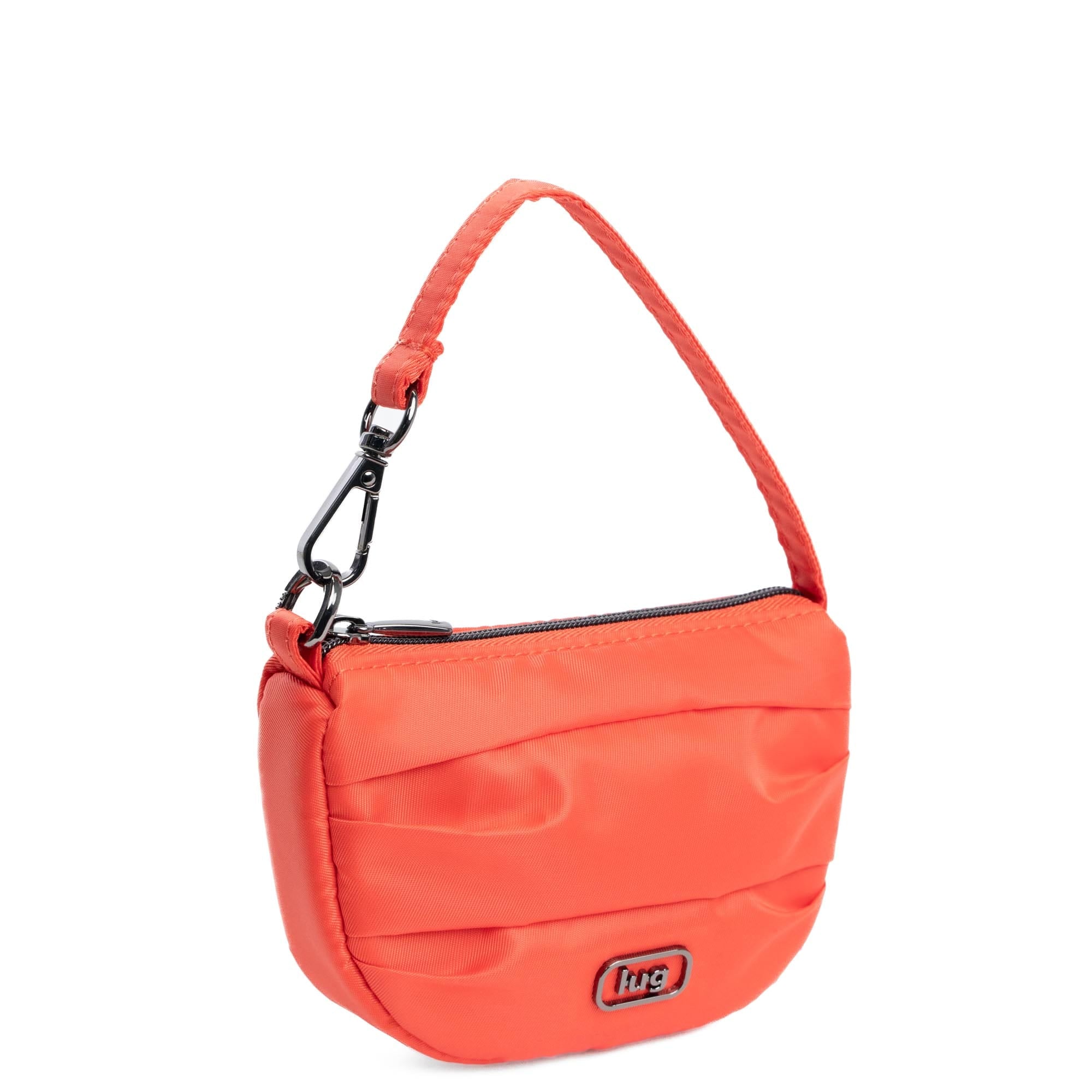 Disco Pleated Pouch - PAPAYA - Disco_Papaya_02_a24c7d23-225a-40df-8b8a-8e22e95e993f