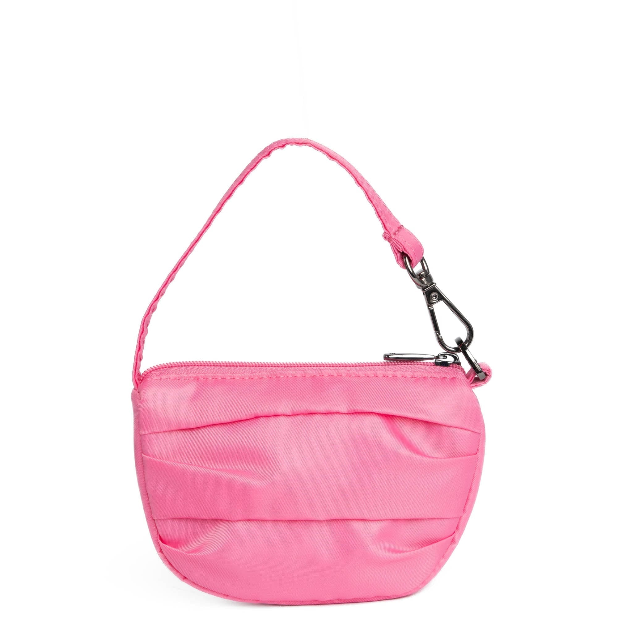 Disco Pleated Pouch - PERFECTLY PINK - Disco_PerfectlyPink_04_538e483a-8ae0-41d0-8cab-965bec34efdf