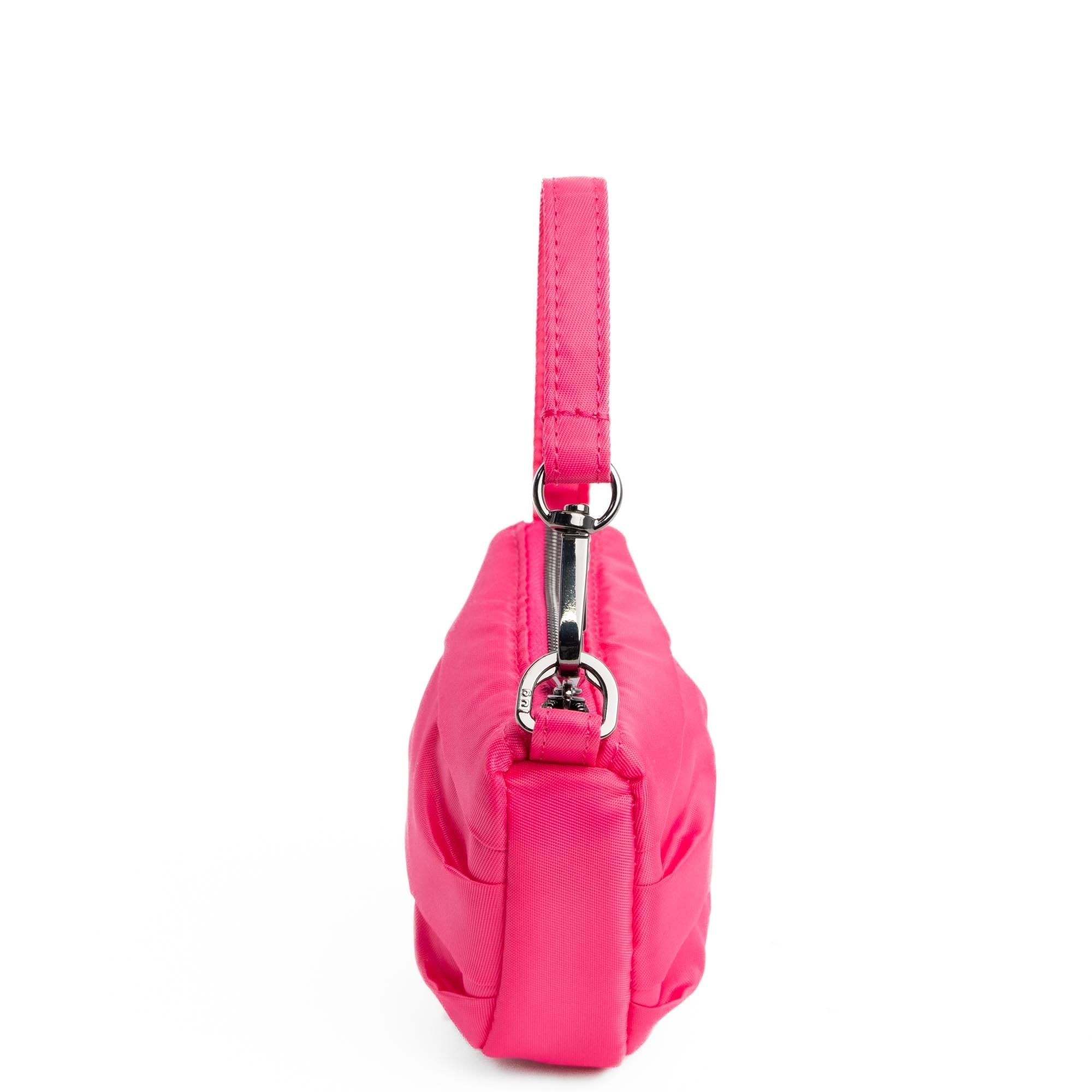 Disco Pleated Pouch - POWERFUL PINK - Disco_PowerfulPink_03_e31ad8ed-025e-4350-bd40-f6cd8b6c2b13