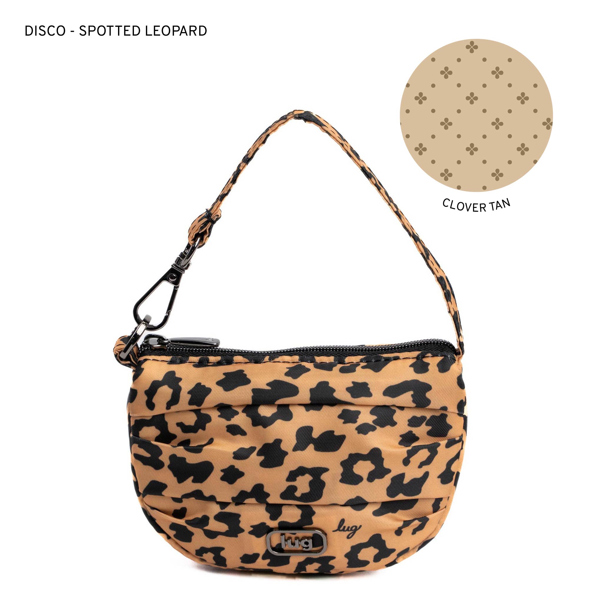 Disco Pleated Pouch - SPOTTED LEOPARD - Disco_SpottedLeopard_35d3ec57-9add-41bc-8e10-a9f6d2751ce1