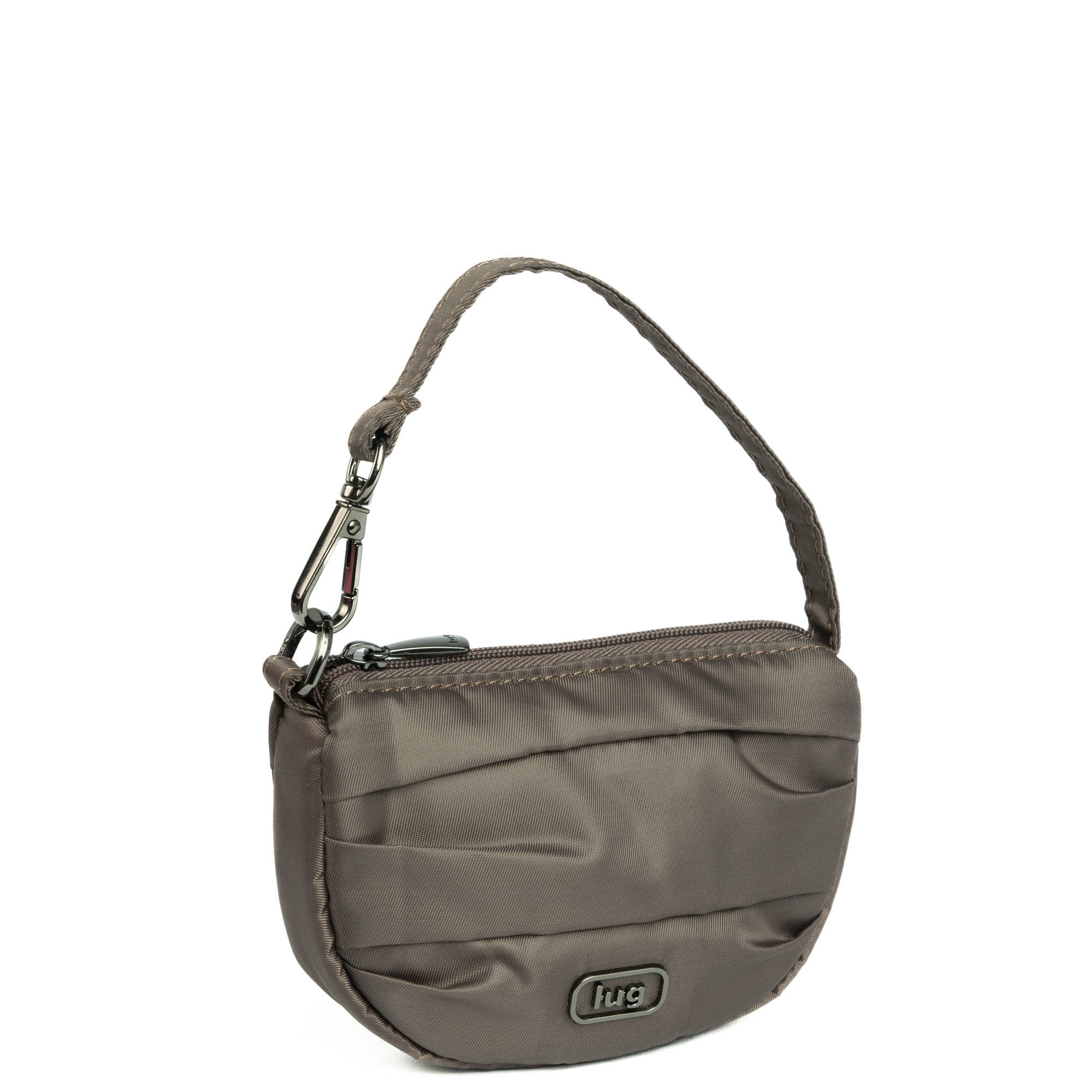 Disco Pleated Pouch - WALNUT BROWN - Disco_Walnut_02_0692a6fc-c8ba-42b5-a04f-a1c2513a9ddd