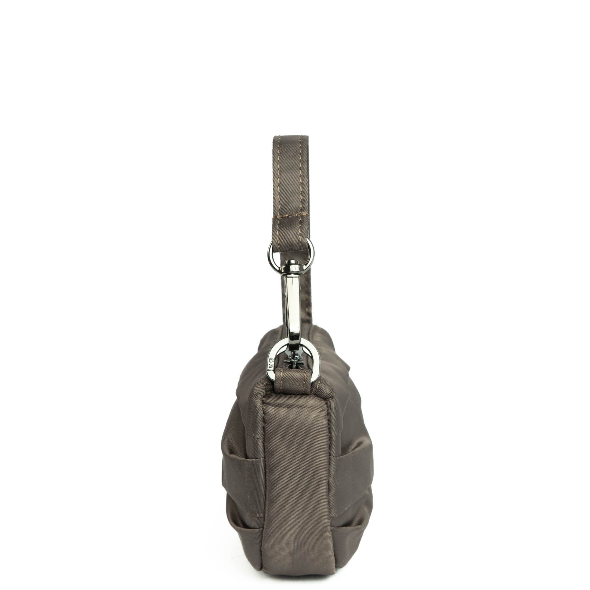 Disco Pleated Pouch - WALNUT BROWN - Disco_Walnut_03_64578f2a-6603-4285-b079-2a6044197bbe