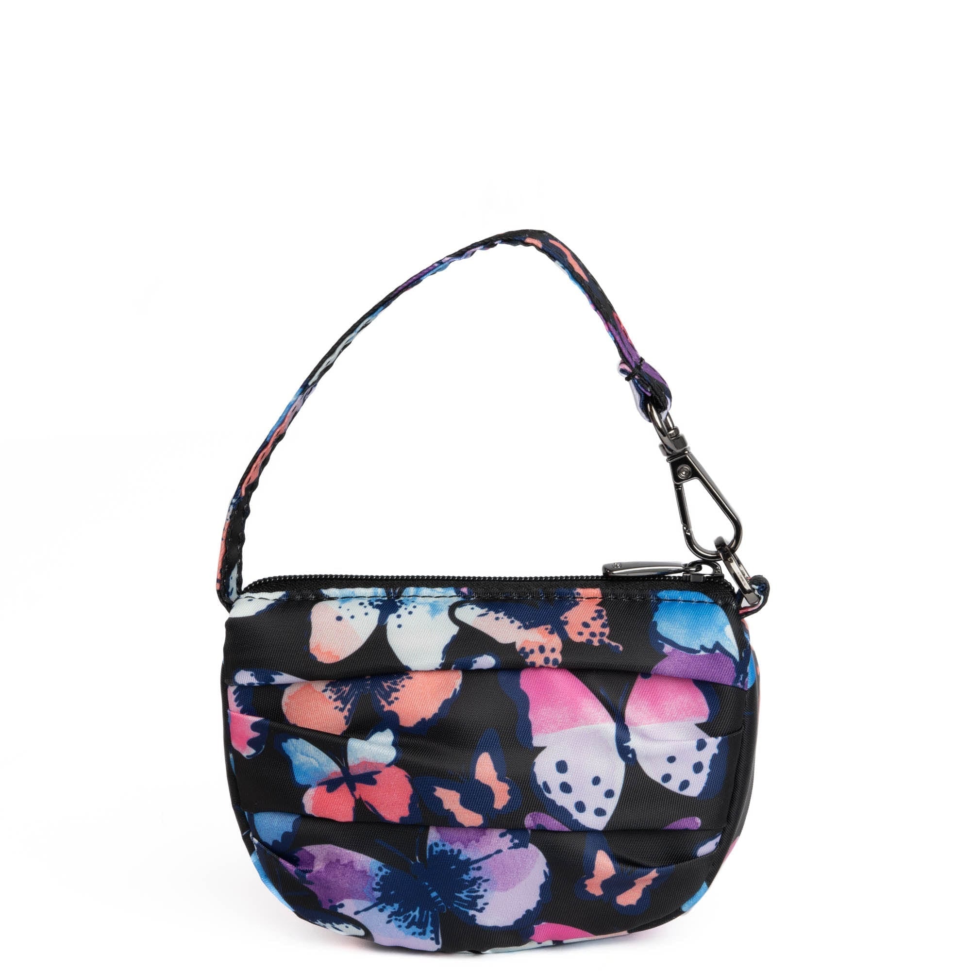 Disco Pleated Pouch - WATERCOLOR BUTTERFLIES - Disco_WatercolourButterflies_04_91e669aa-b70b-4856-a65e-fd646a53f2f3