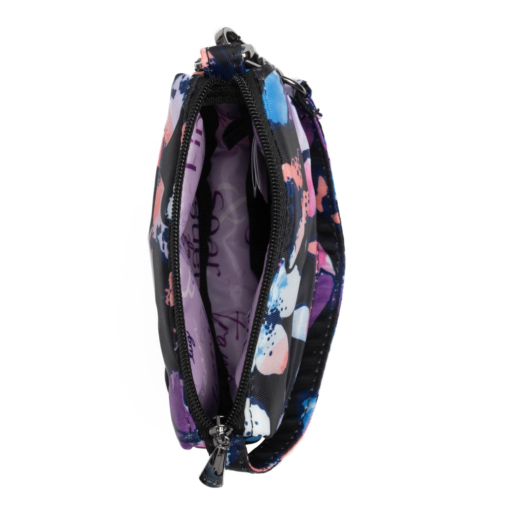 Disco Pleated Pouch - WATERCOLOR BUTTERFLIES - Disco_WatercolourButterflies_05_5813938f-843a-4059-9b2e-d75db194a175