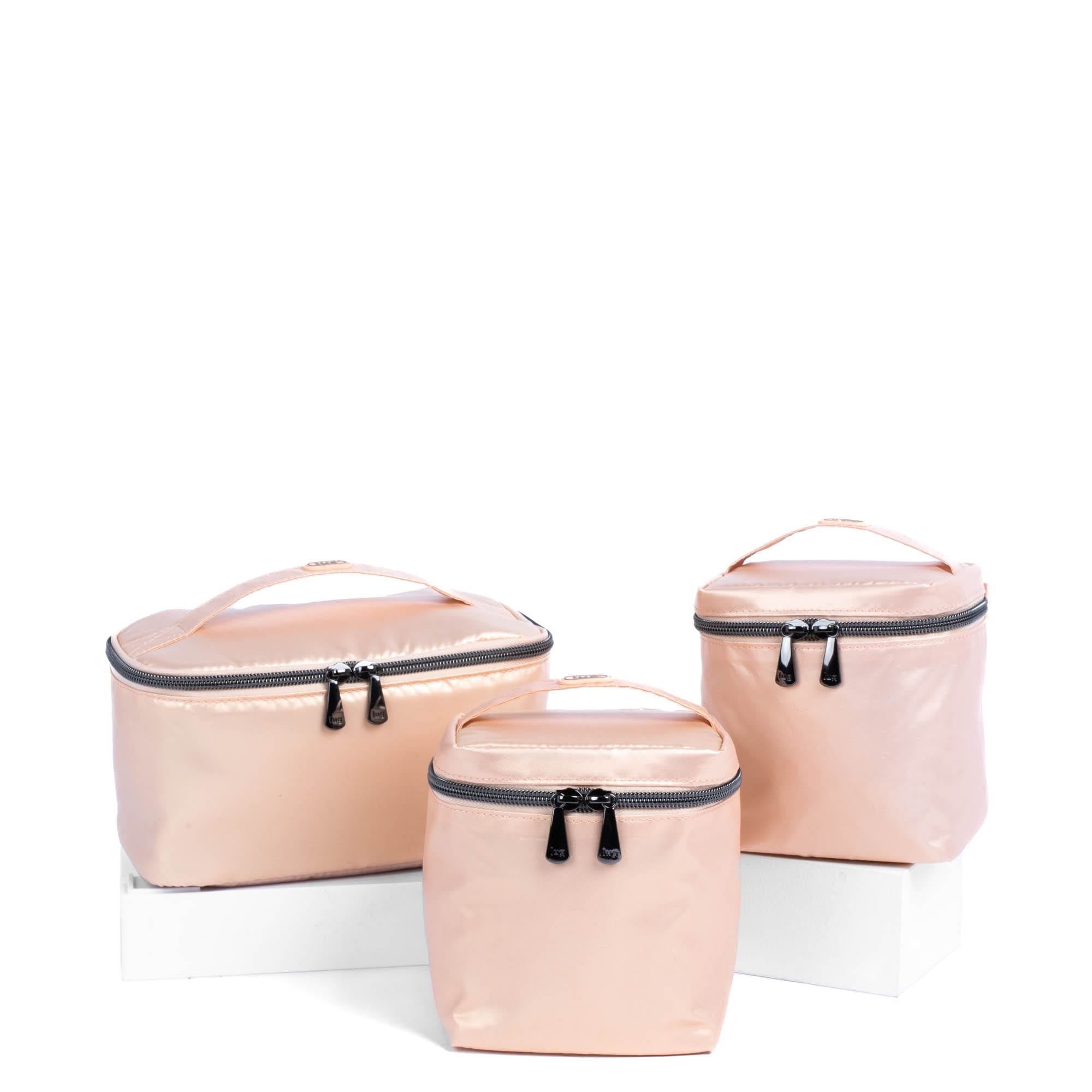 Dolly Short SE & Box Top 2pc Duo - METALLIC ROSE GOLD - DollyShort_2BoxTops_MetallicRoseGold_01