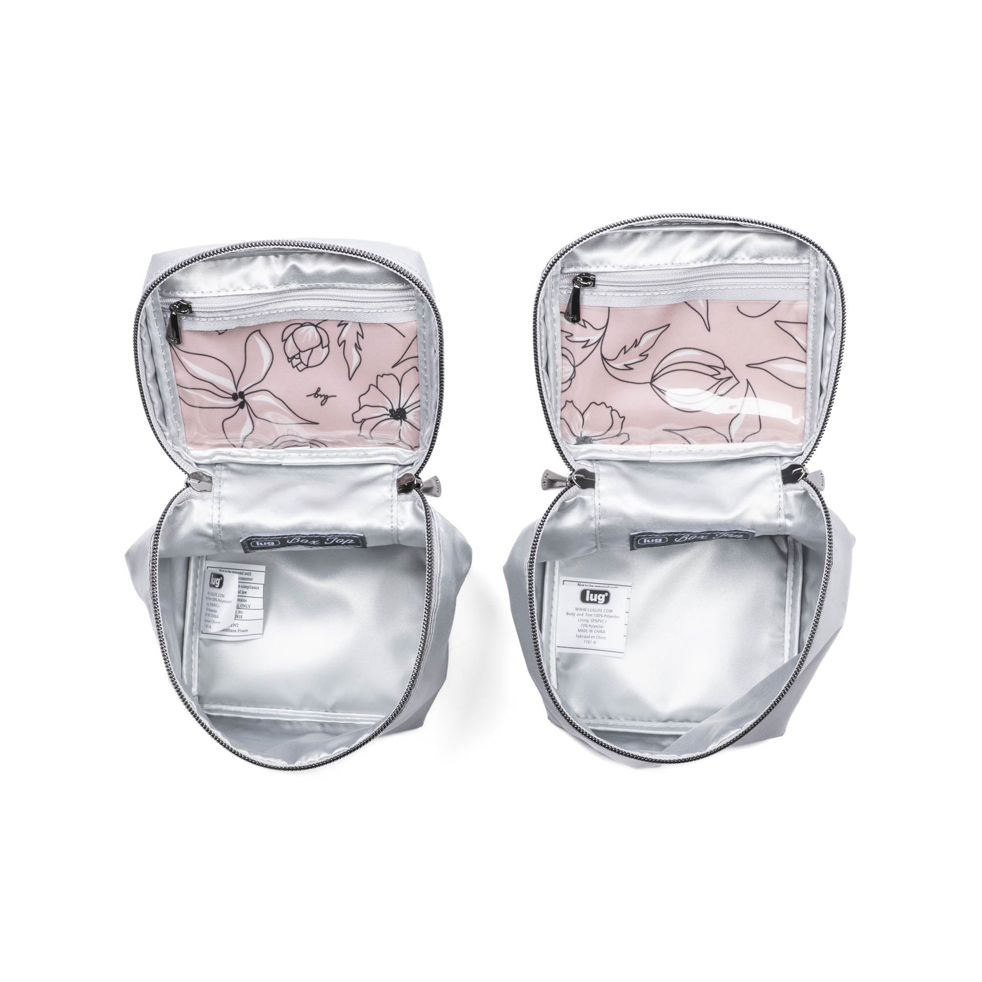 Dolly Short SE & Box Top 2pc Duo - METALLIC SILVER - DollyShort_2BoxTops_MetallicSilver_06