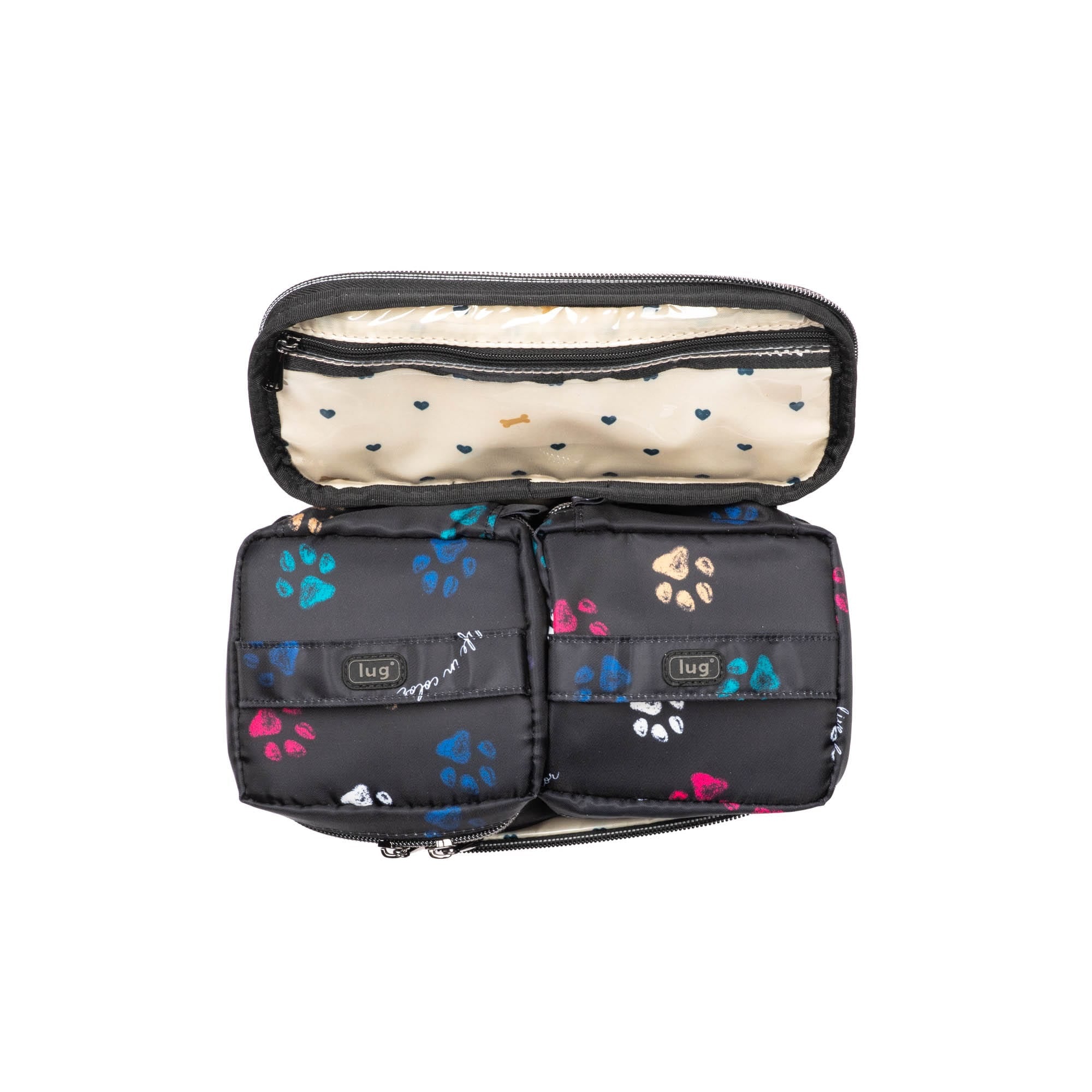 Dolly Short SE & Box Top 2pc Duo - PAWS BLACK - DollyShort_2BoxTops_PawsBlack_07