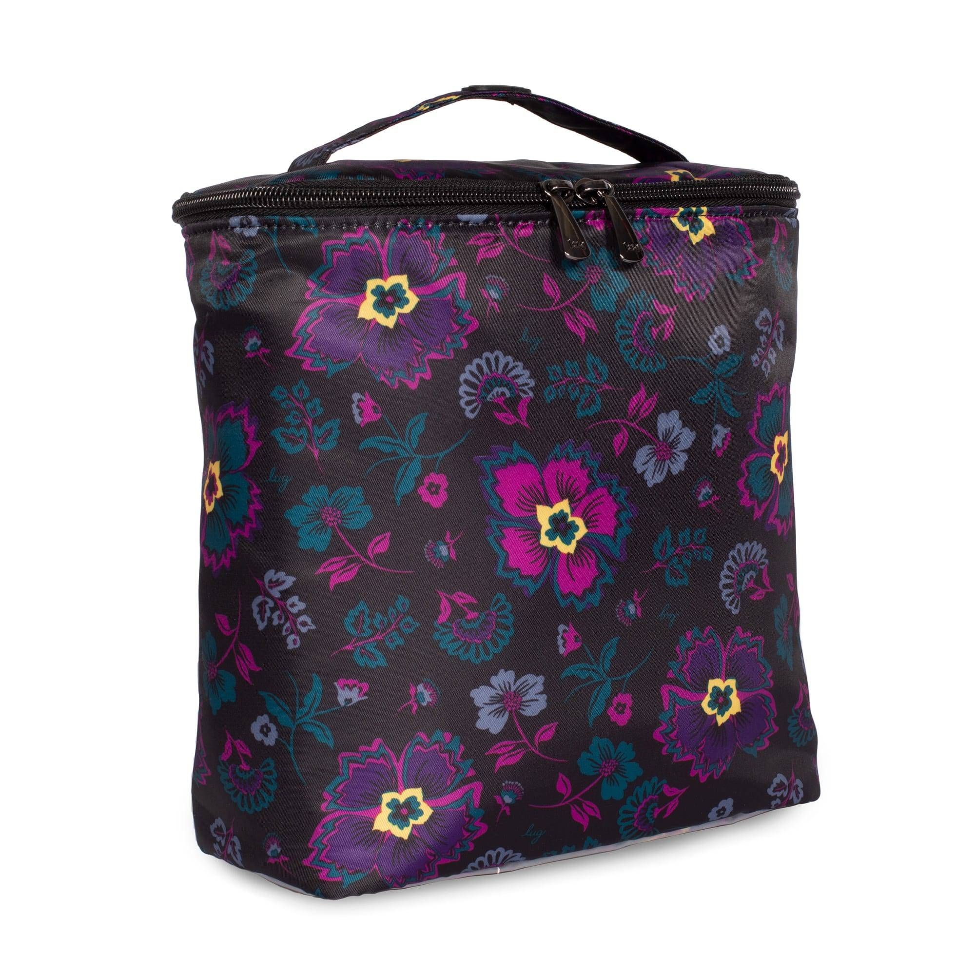Dolly Cosmetic Case - BOHO FLORAL BLACK - Dolly_BohoFloralBlack_02