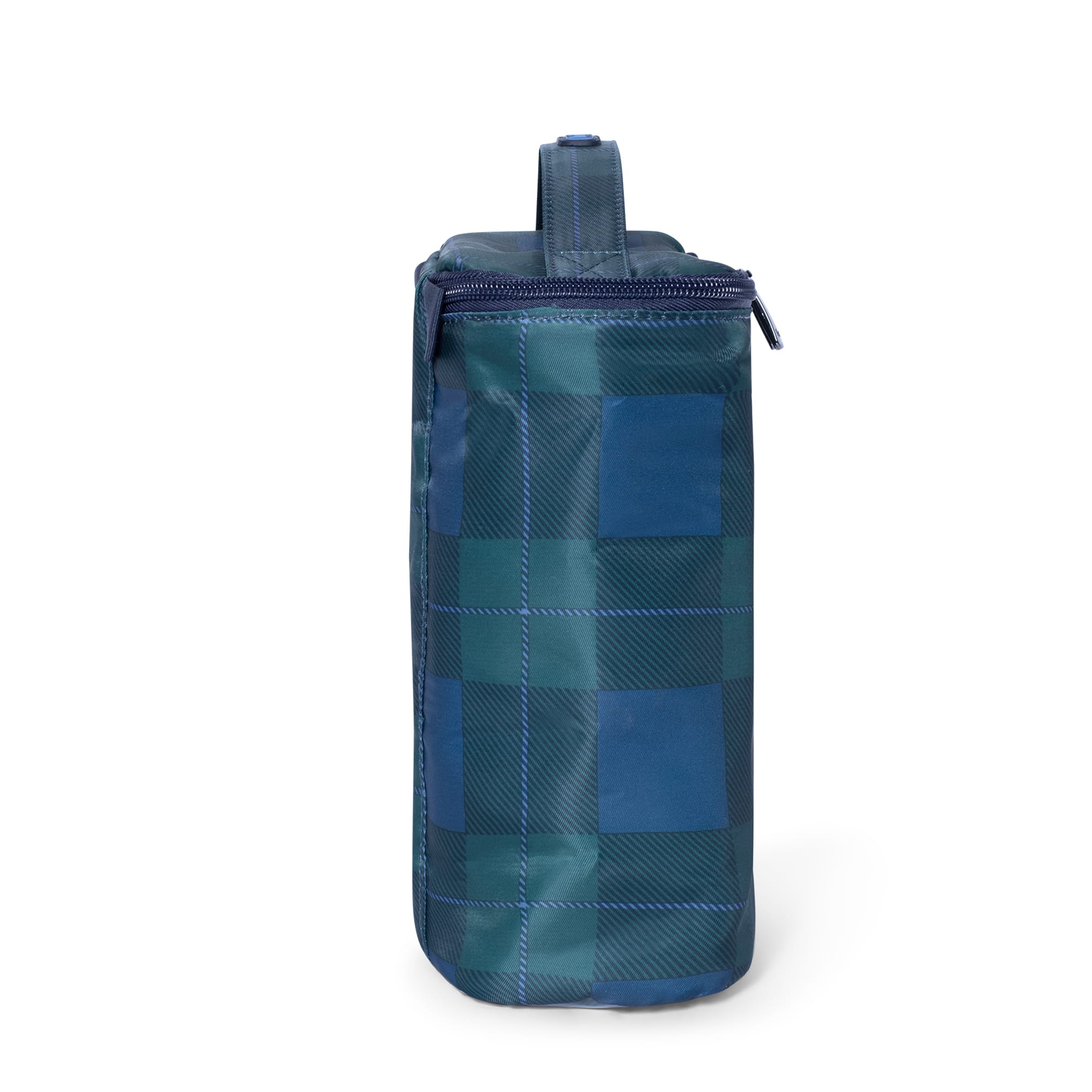 Dolly Cosmetic Case - POP PLAID NAVY - Dolly_FlannelPlaidNavy_03