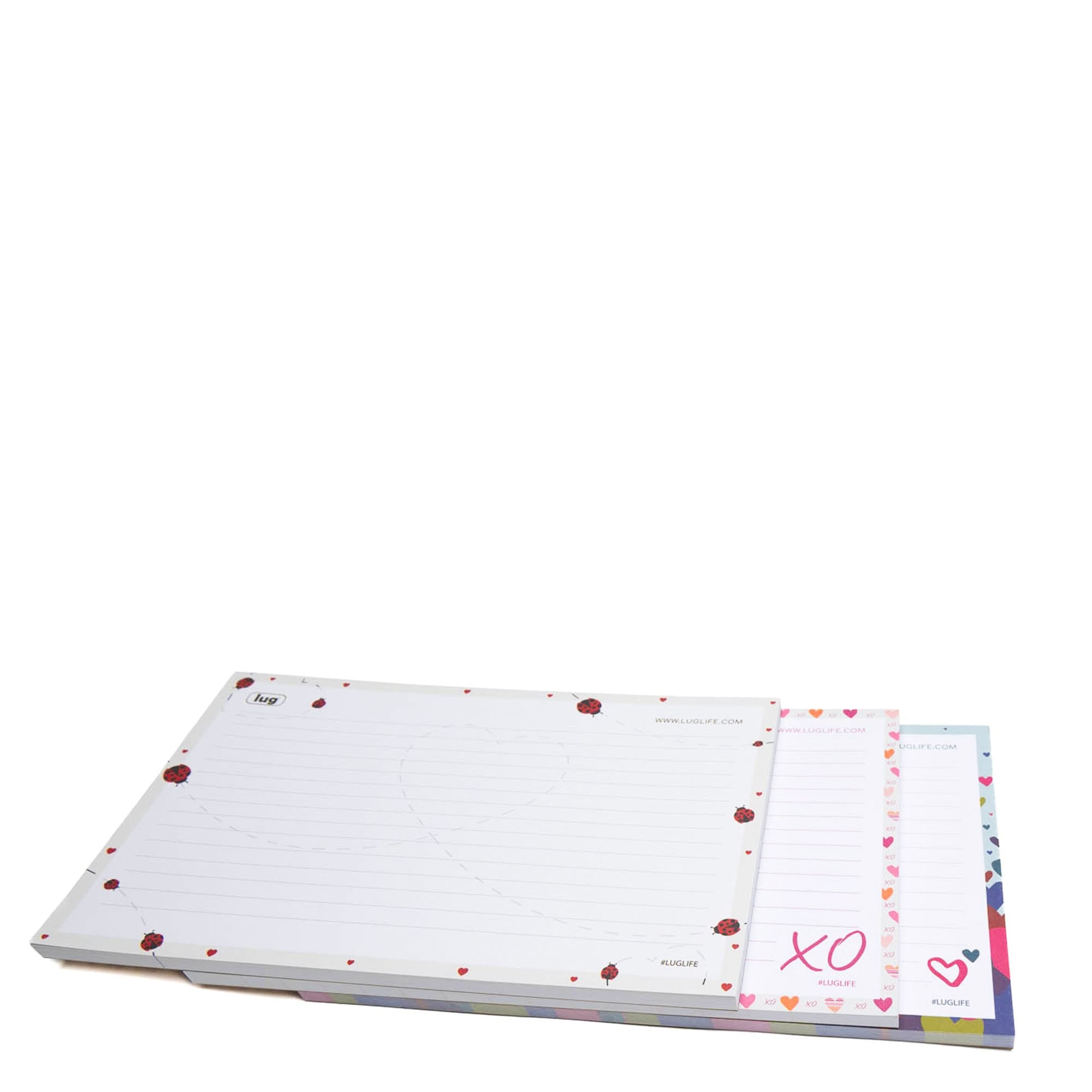 Doodle Notepad 3pk - 8.5" x 5.5" - LUG LOVE - Doodle_Notepad3pk_425x65_LugLove_03