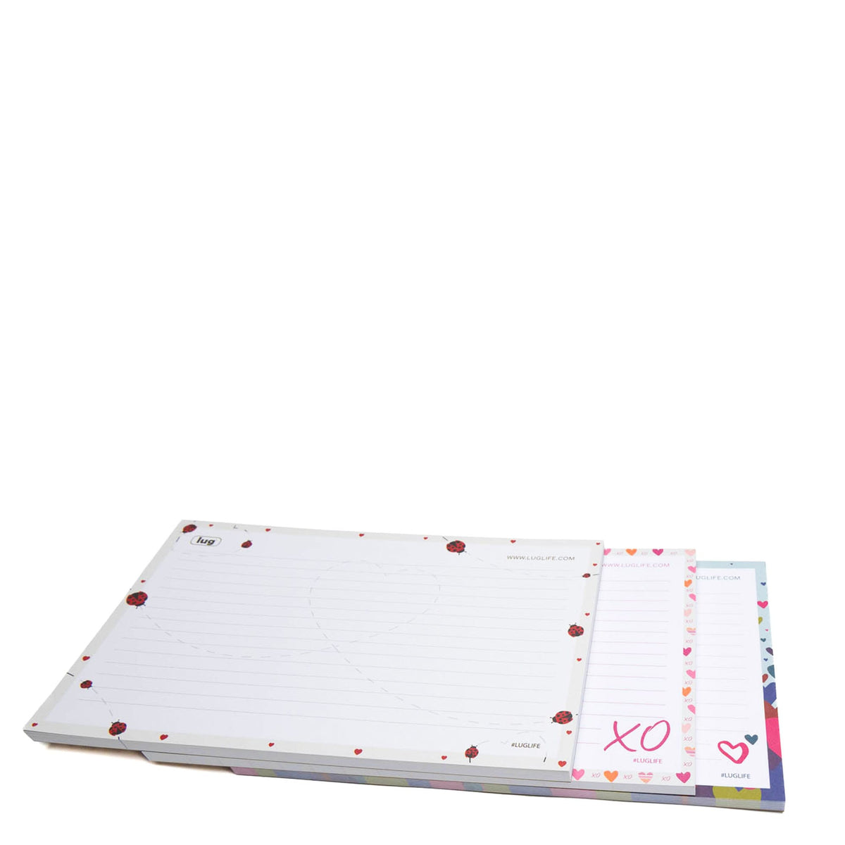 Doodle Notepad 3pk - 8.5&quot; x 5.5&quot;