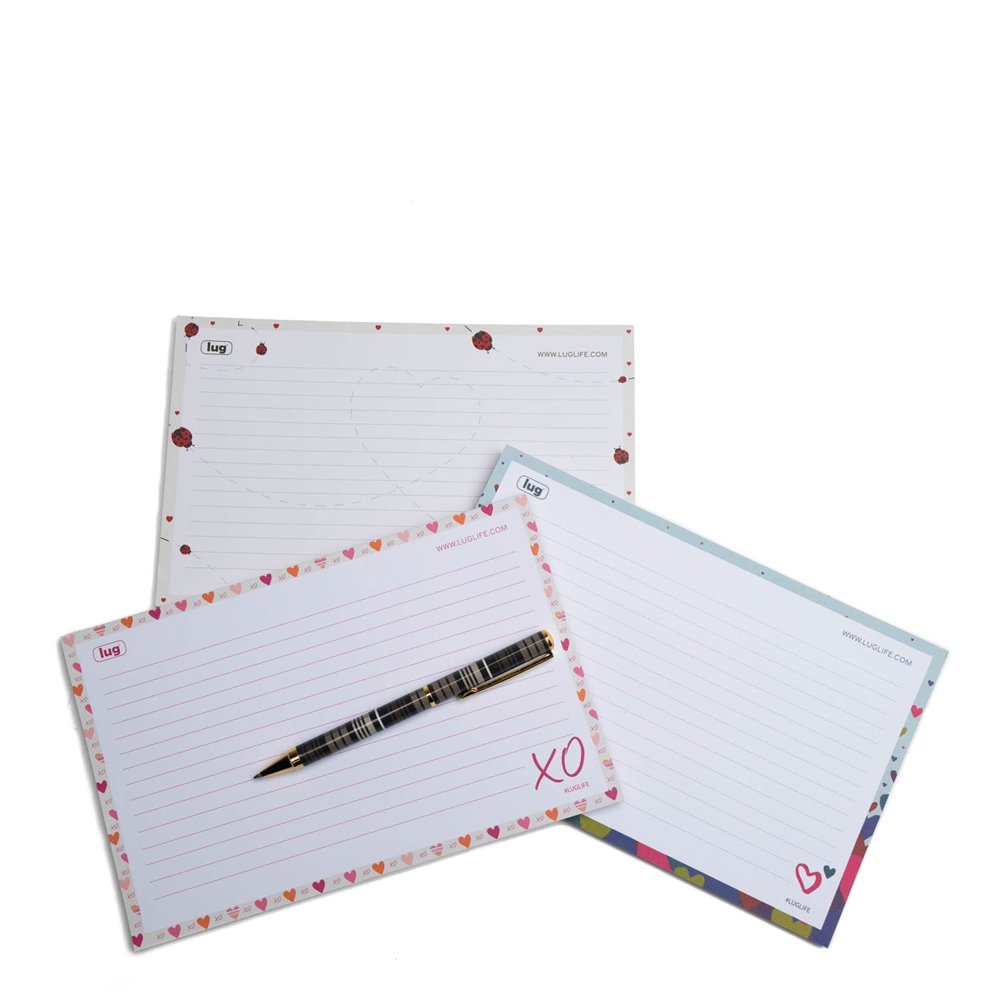 Doodle Notepad 3pk - 8.5" x 5.5" - LUG LOVE - Doodle_Notepad3pk_425x65_LugLove_04