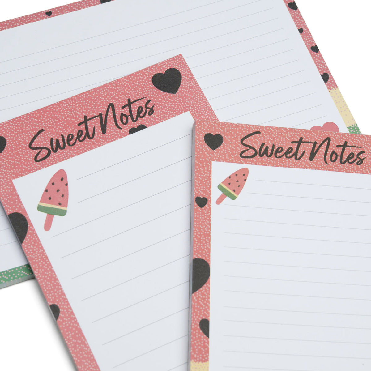 Doodle Notepad 3pk - Assorted