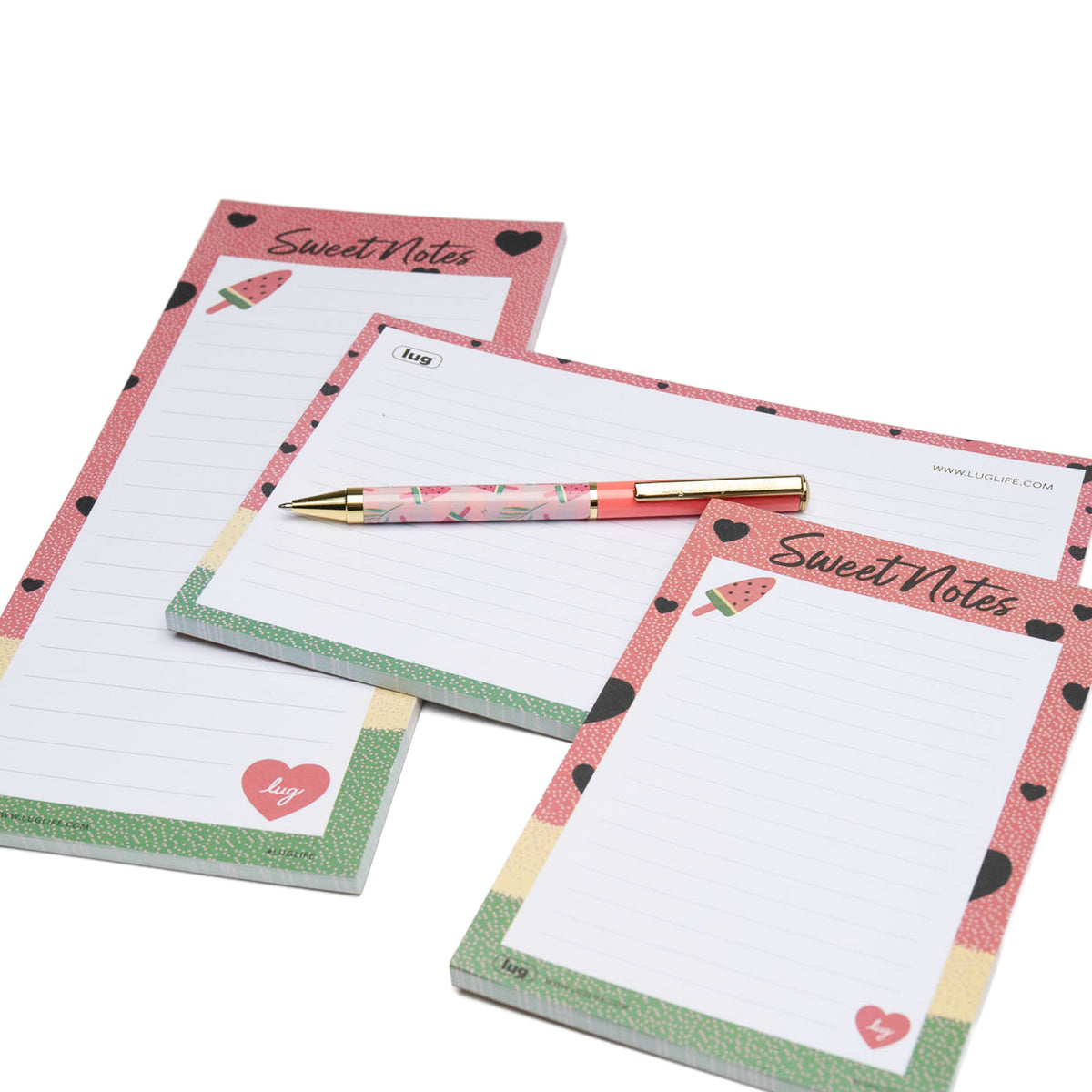 Doodle Notepad 3pk - Assorted