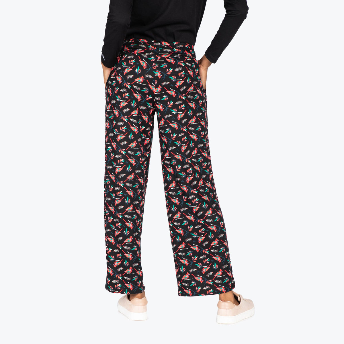 Dory Wide Leg Pants - CARDINALS BLACK - DoryBottom_CardinalsBlack_010