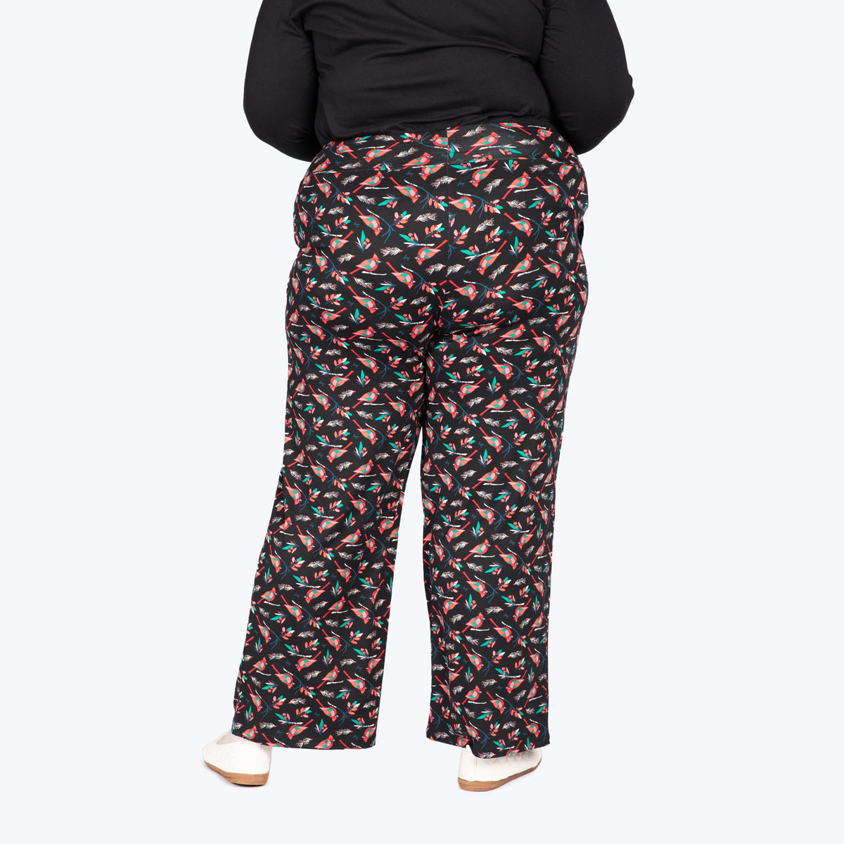 Dory Wide Leg Pants - CARDINALS BLACK - DoryBottom_CardinalsBlack_05