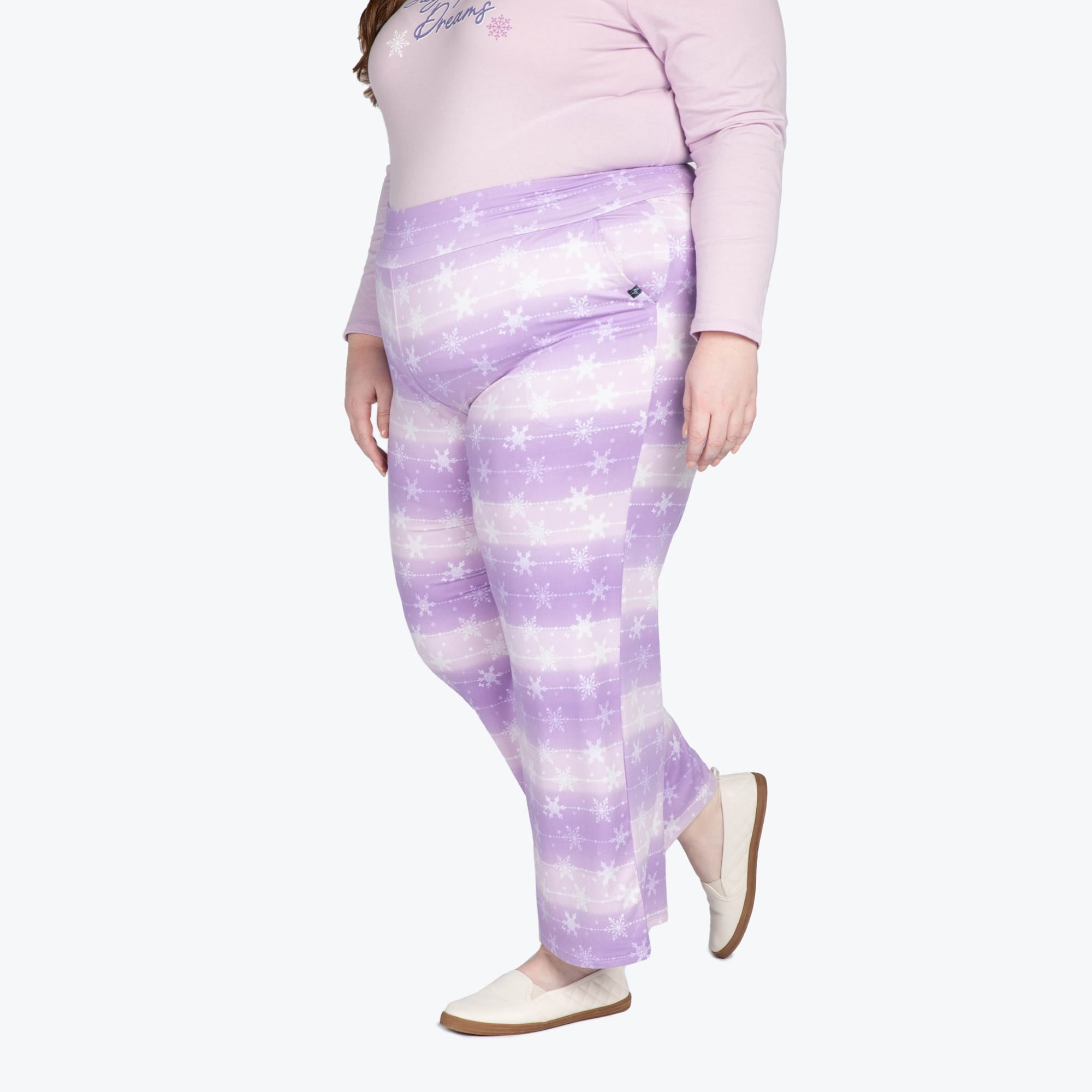 Dory Wide Leg Pants - SNOWFLAKE AMETHYST - DoryBottom_SnowflakeAmethyst_02