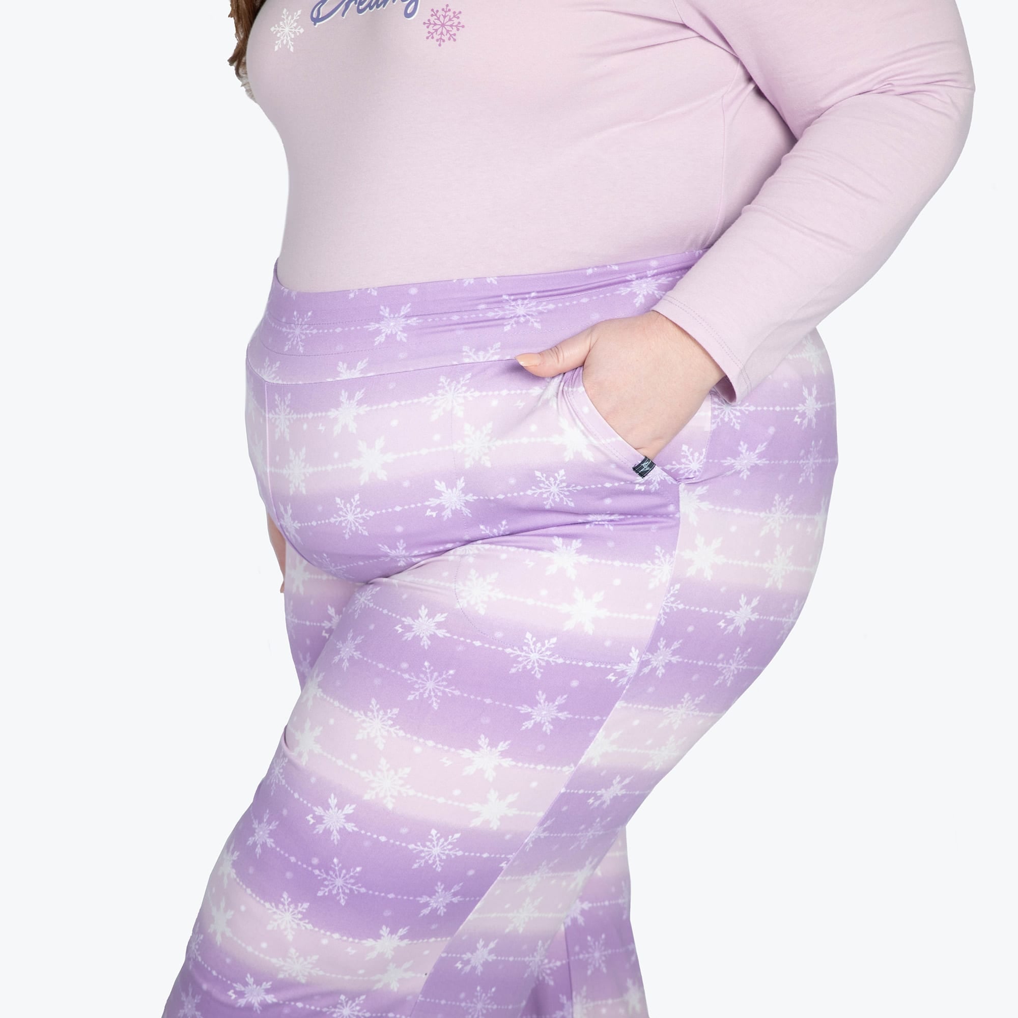 Dory Wide Leg Pants - SNOWFLAKE AMETHYST - DoryBottom_SnowflakeAmethyst_03