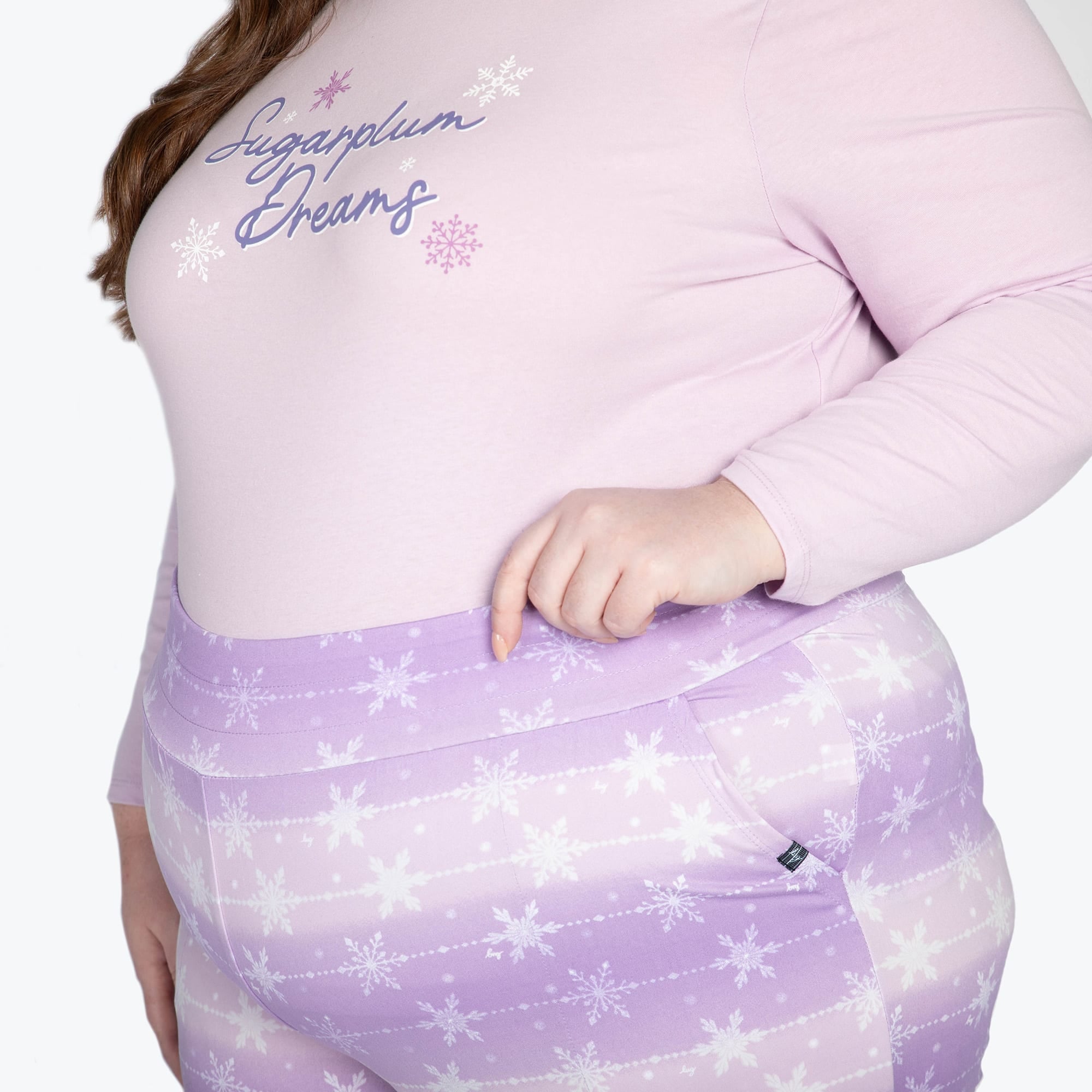 Dory Wide Leg Pants - SNOWFLAKE AMETHYST - DoryBottom_SnowflakeAmethyst_04