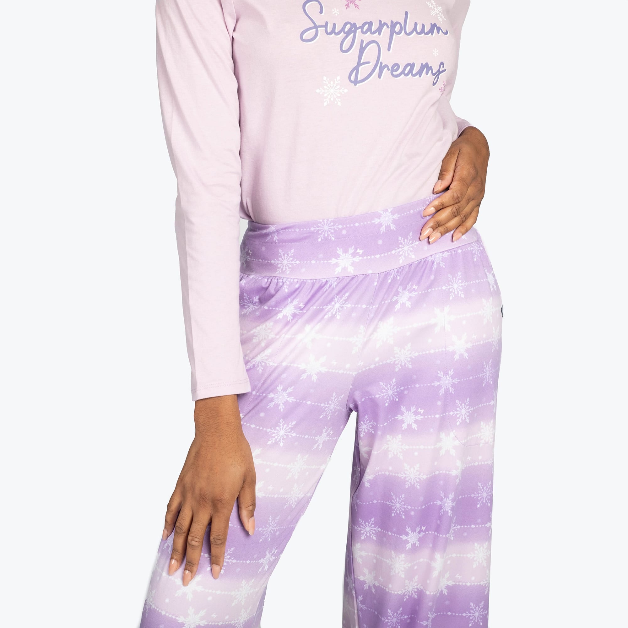 Dory Wide Leg Pants - SNOWFLAKE AMETHYST - DoryBottom_SnowflakeAmethyst_09