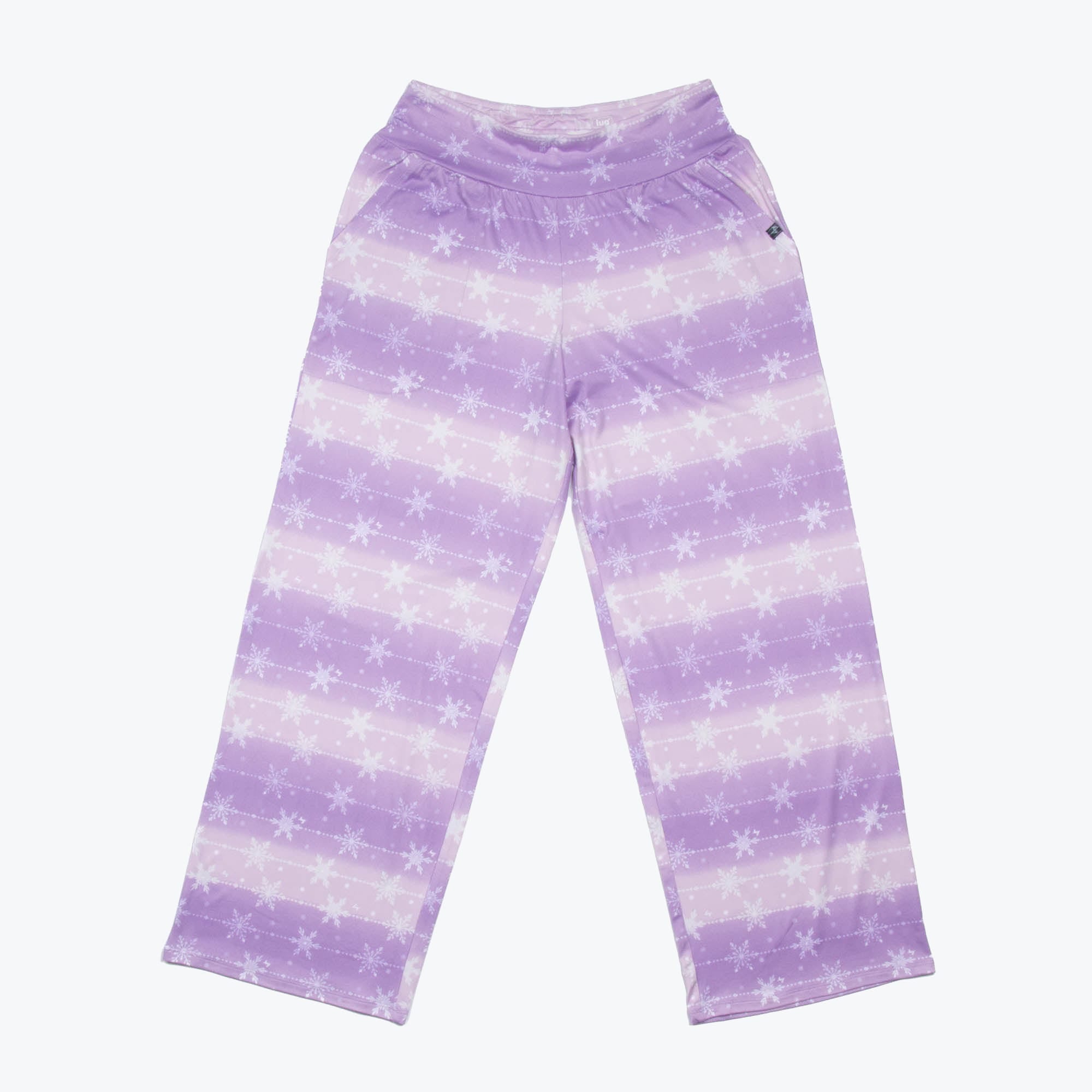 Dory Wide Leg Pants - SNOWFLAKE AMETHYST - DoryBottom_SnowflakeAmethyst_Flatlay
