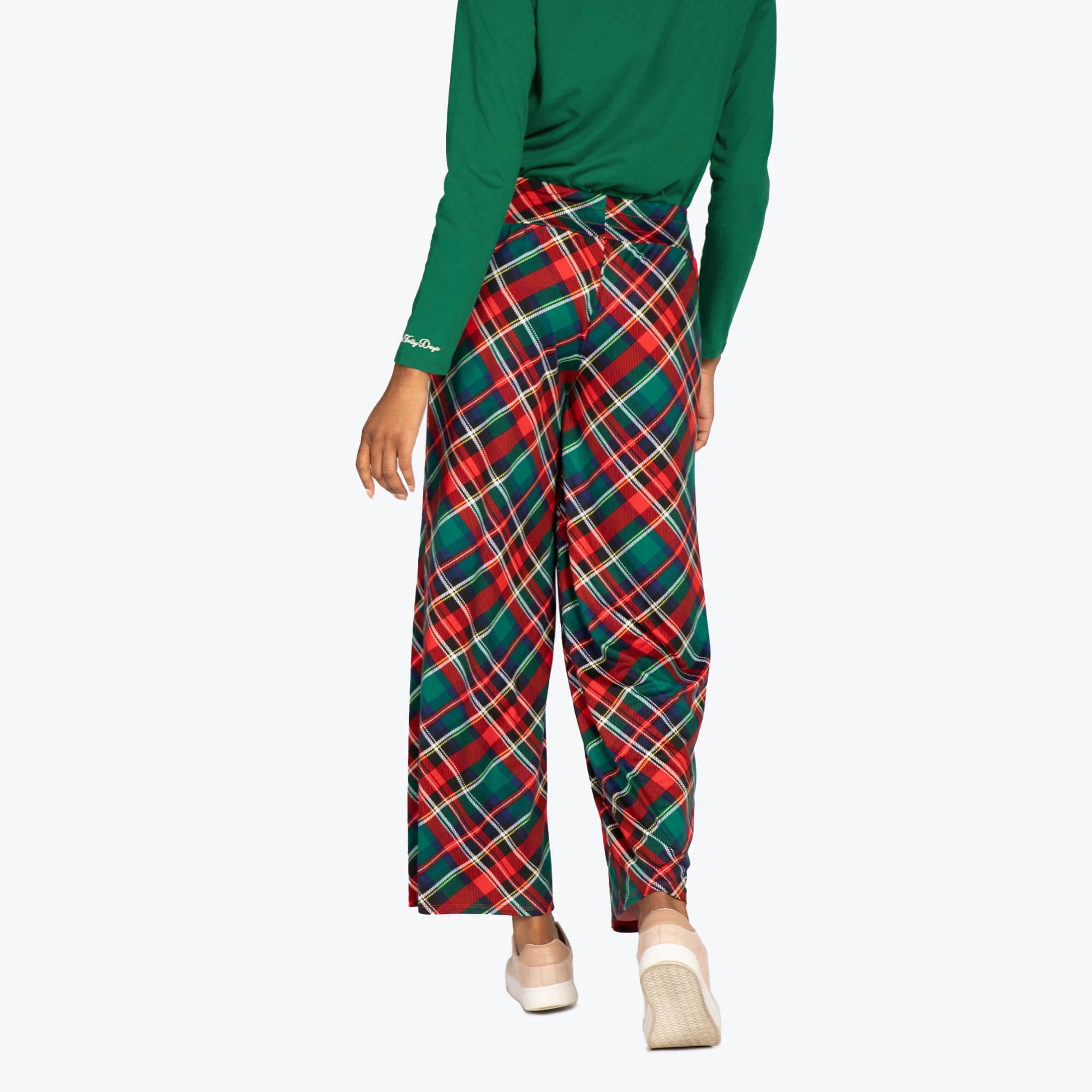 Dory Wide Leg Pants - TARTAN PLAID - DoryBottom_TartanPlaid_08