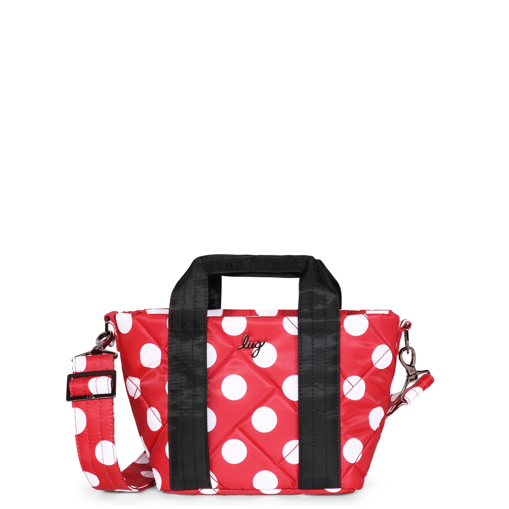 Dory Mini Crossbody Bag - - DoryMini_Crimson_Lg_Dot_01