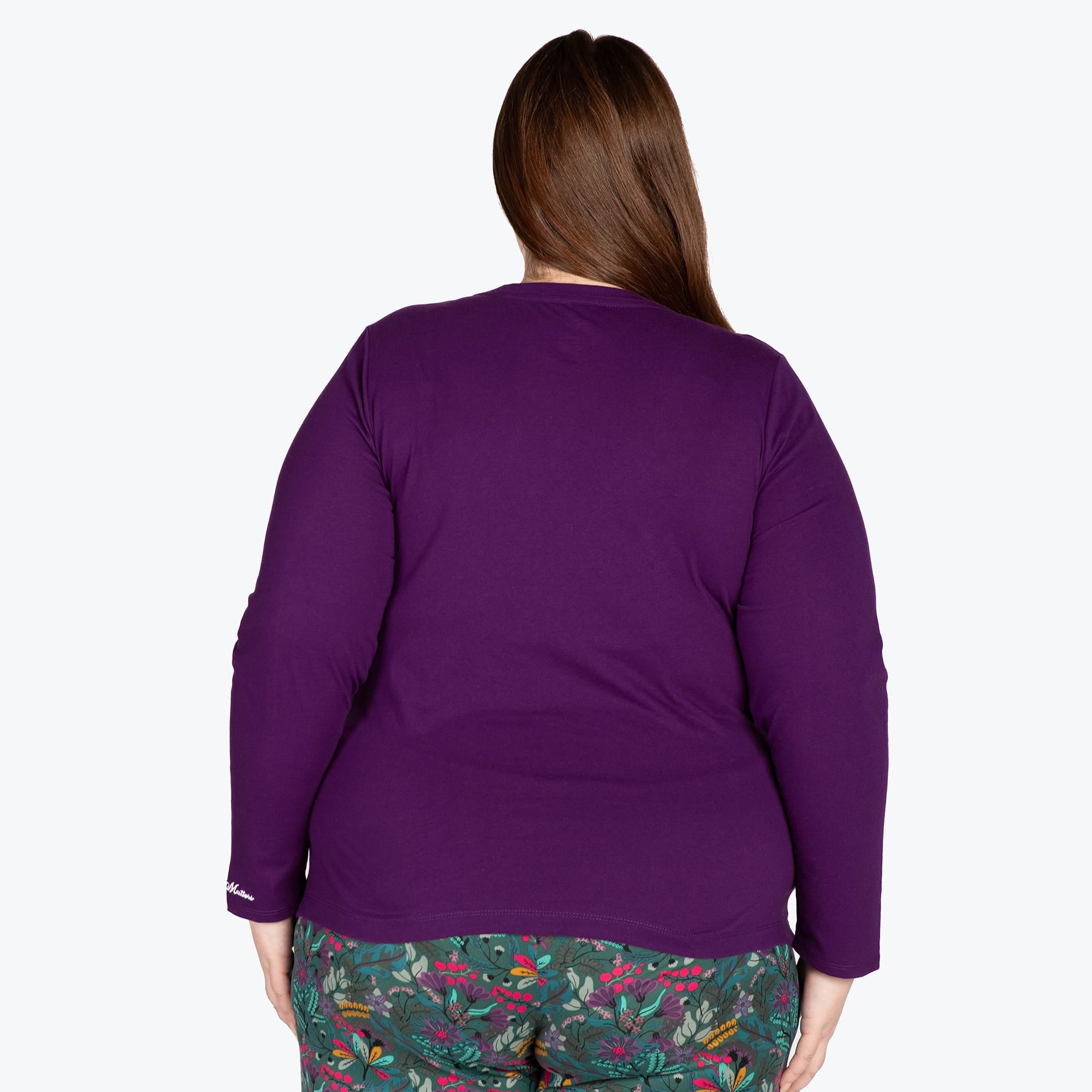 Dory Long Sleeve Top - CONCORD PURPLE - DoryTop_AmethystPurple_XL_04