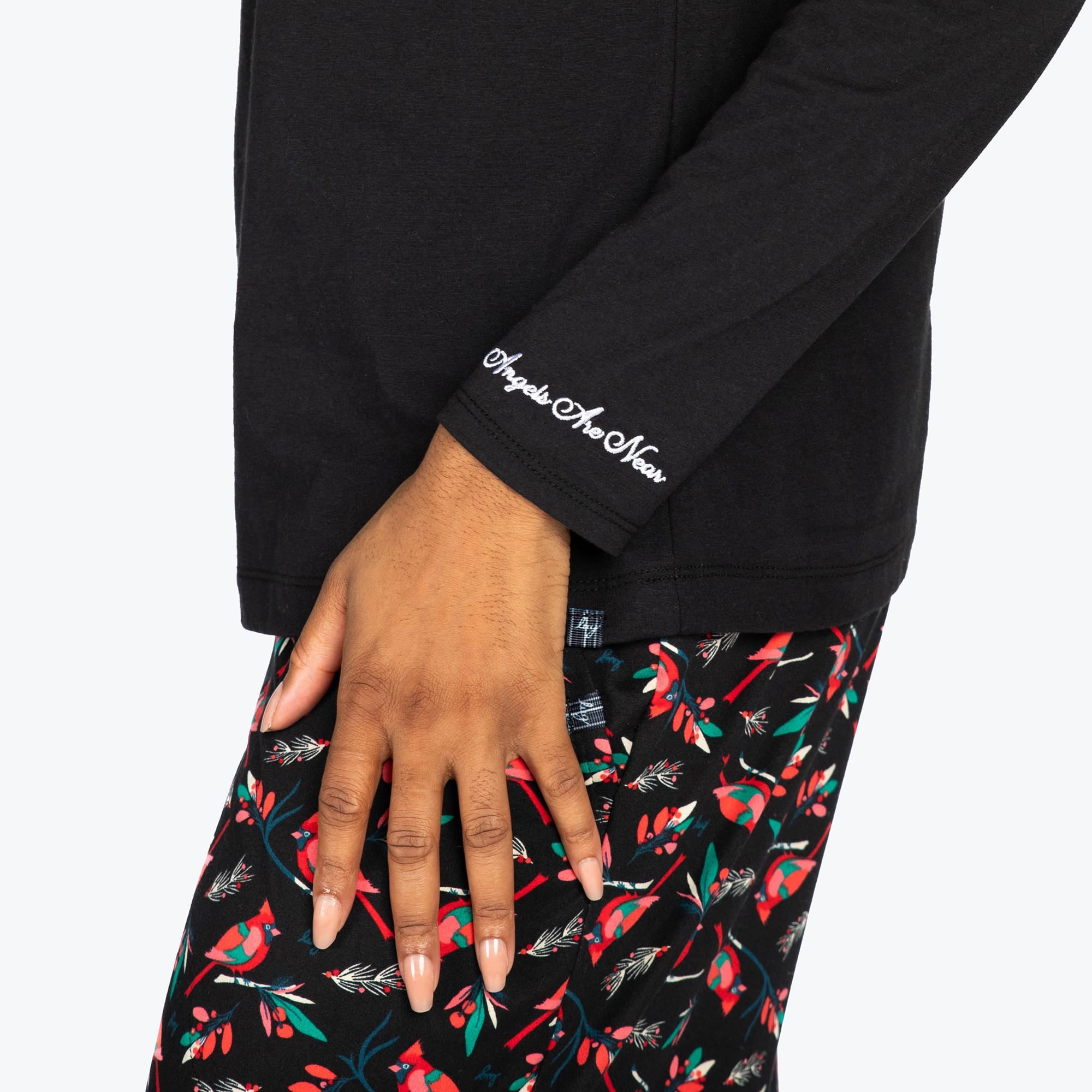 Dory Long Sleeve Top - BLACK - DoryTop_Black_S_03