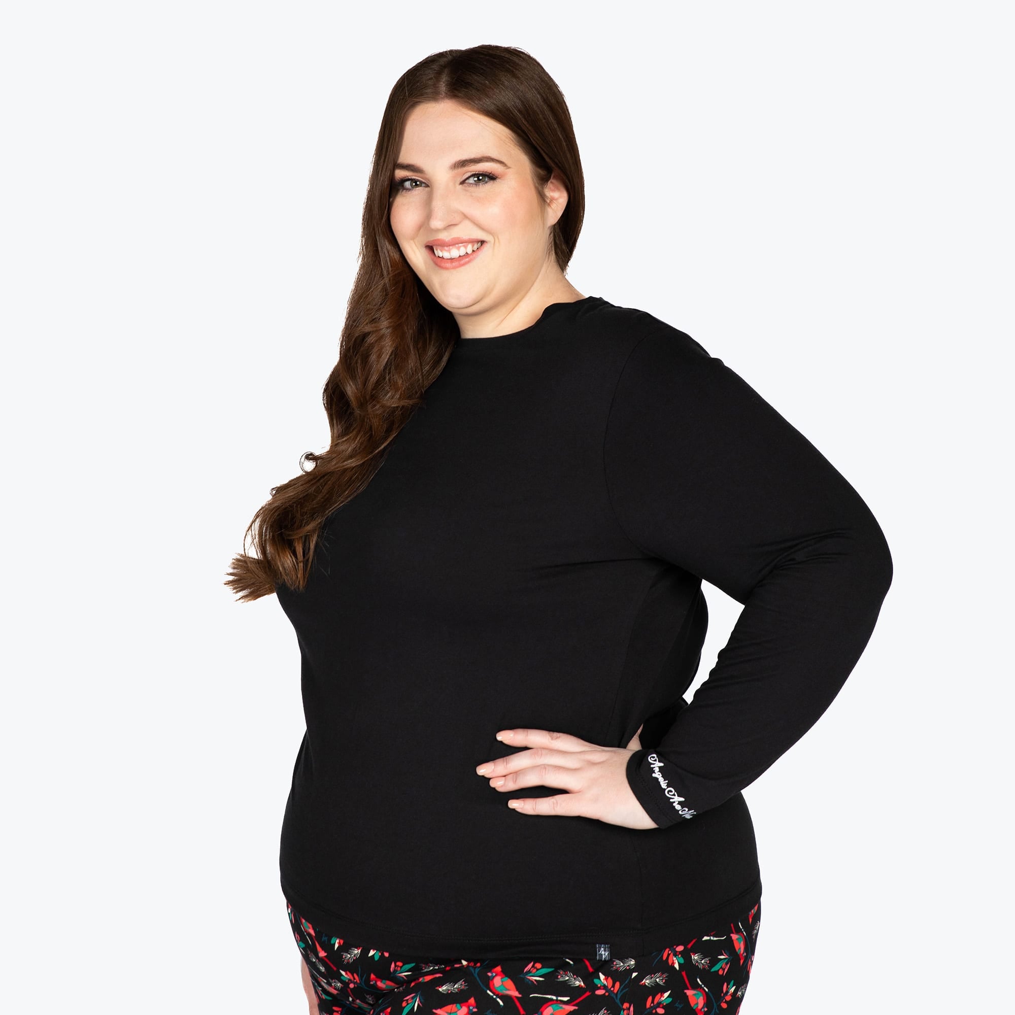 Dory Long Sleeve Top - BLACK - DoryTop_Black_XL_02