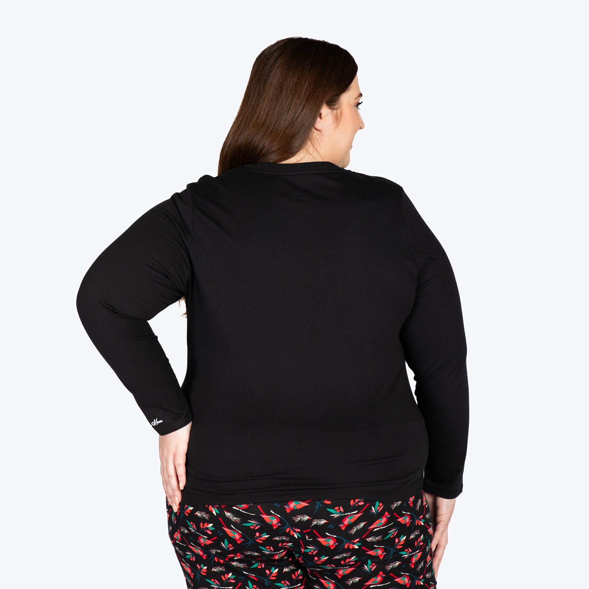 Dory Long Sleeve Top - BLACK - DoryTop_Black_XL_04