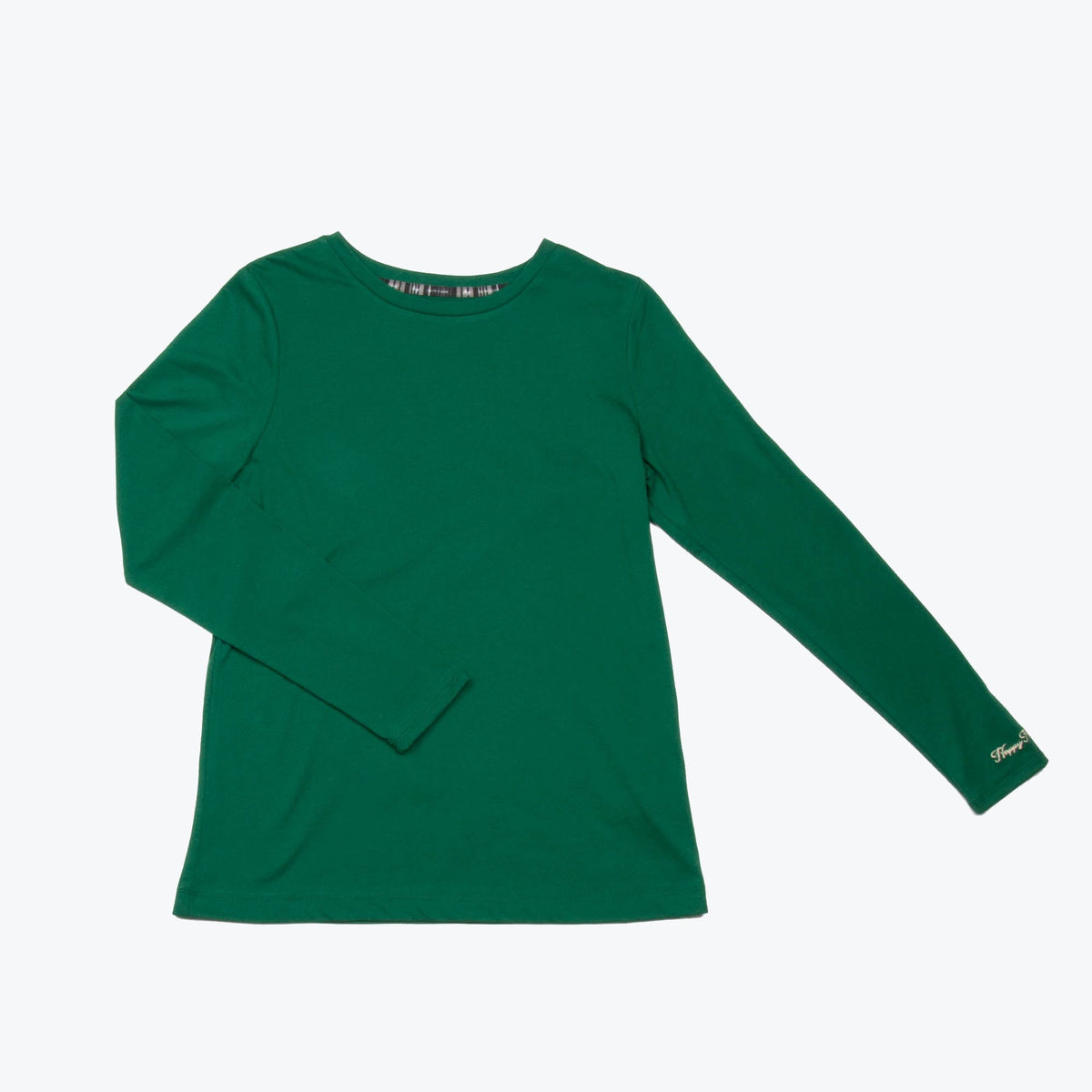 Dory Long Sleeve Top - GREEN - DoryTop_Green_Flatlay_01