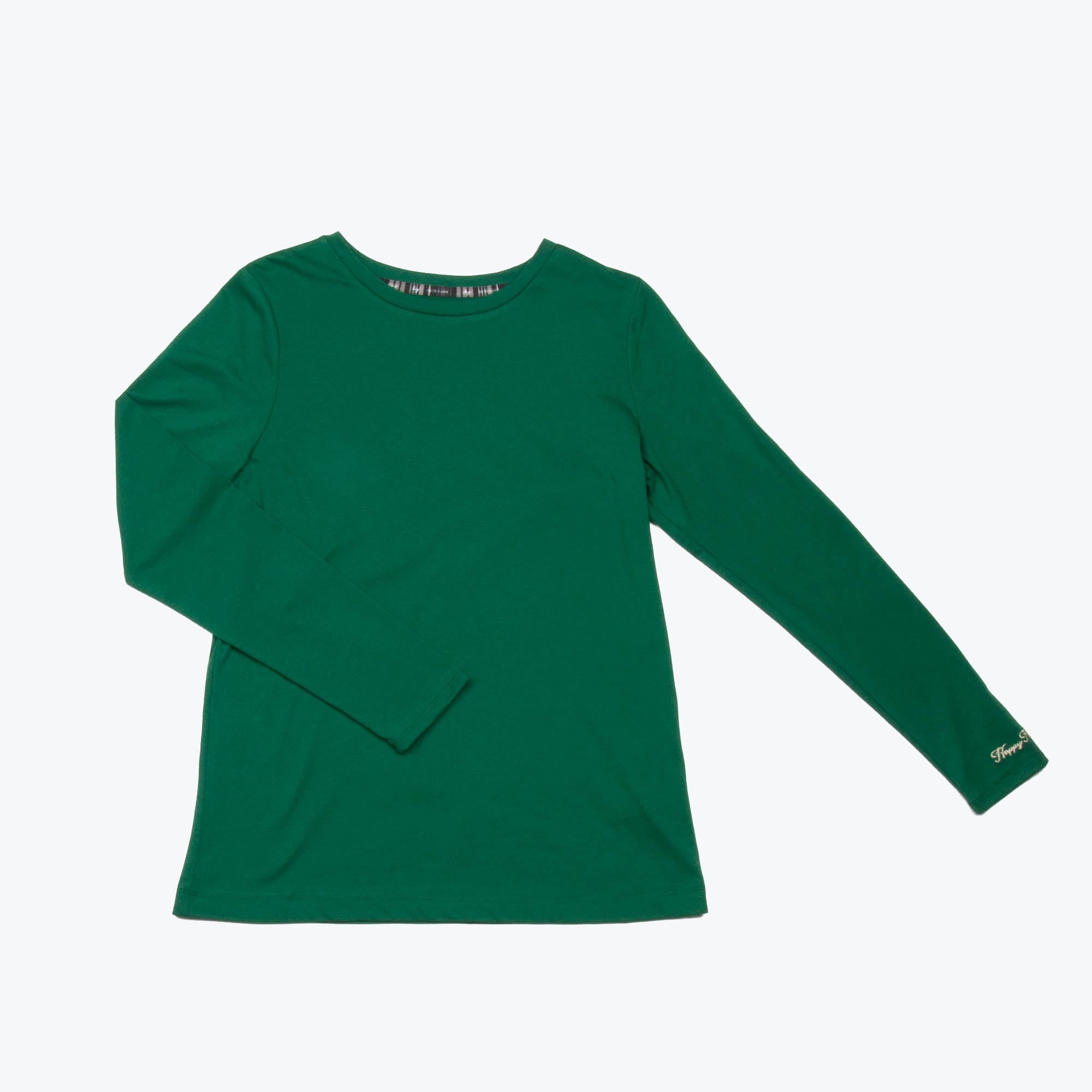 Dory Long Sleeve Top - GREEN - DoryTop_Green_Flatlay_01_a30cd2bc-fc47-4491-834f-320dbe0f4ba7