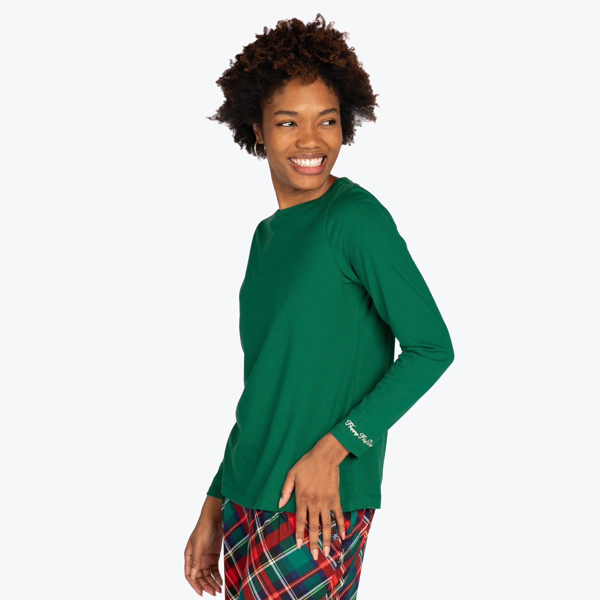 Dory Long Sleeve Top - GREEN - DoryTop_Green_S_02