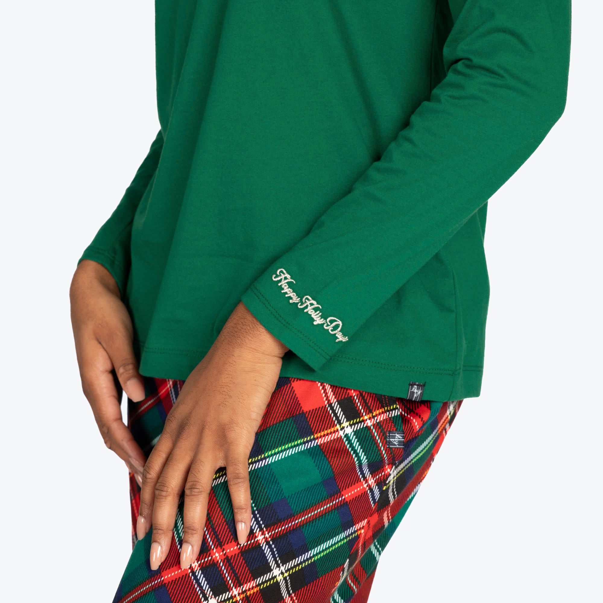 Dory Long Sleeve Top - GREEN - DoryTop_Green_S_03