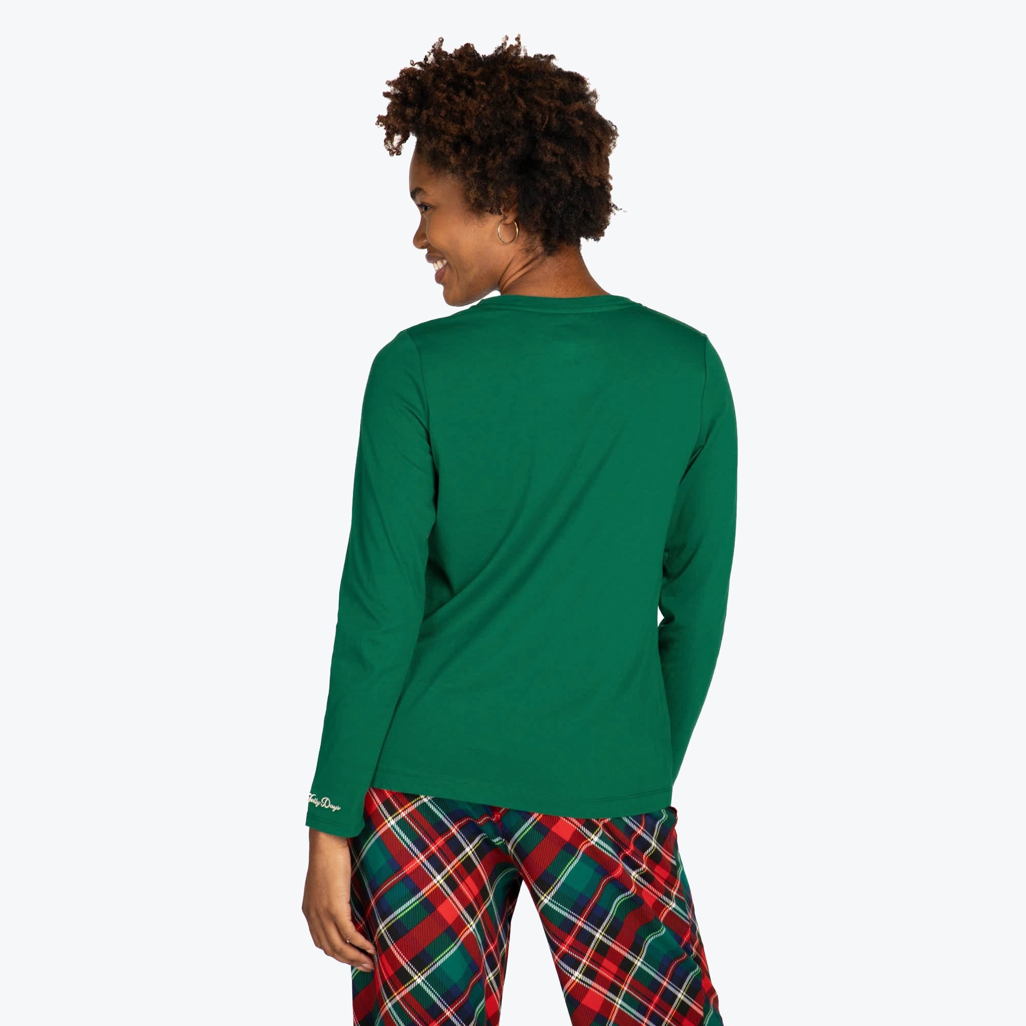 Dory Long Sleeve Top - GREEN - DoryTop_Green_S_04