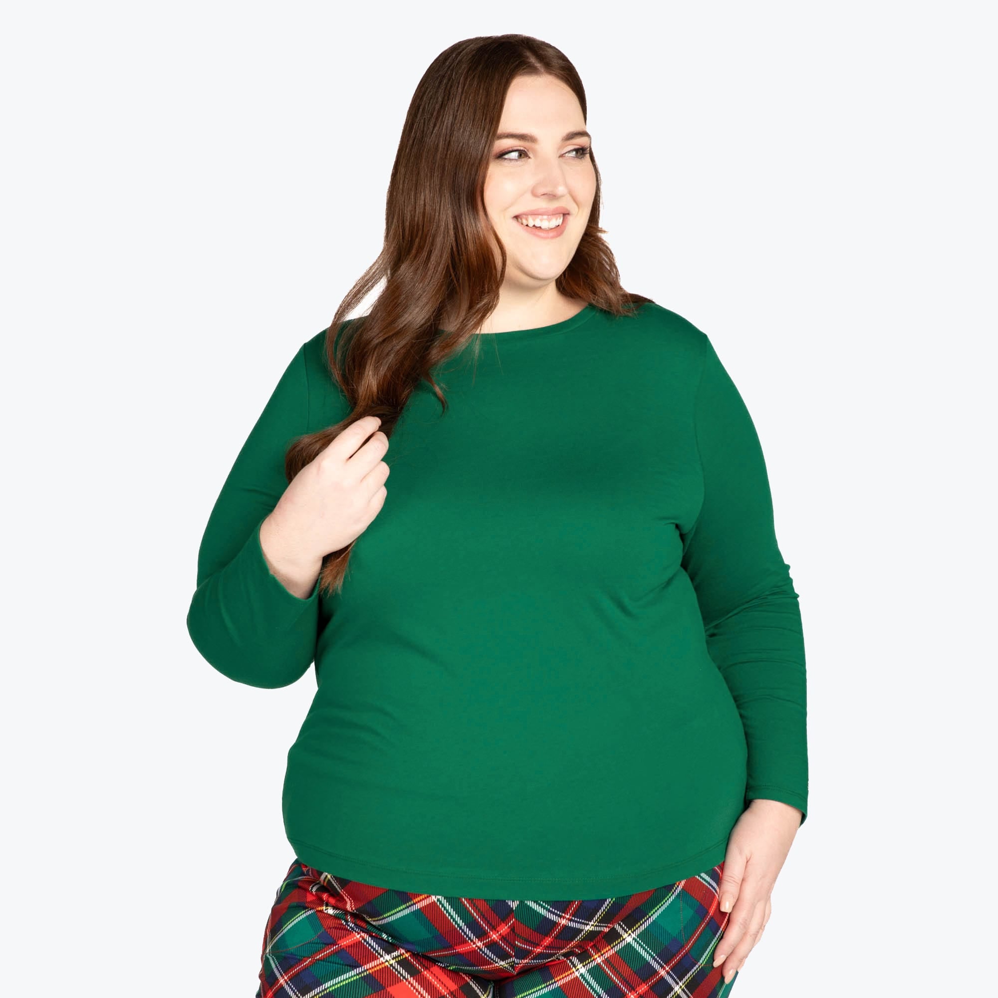 Dory Long Sleeve Top - GREEN - DoryTop_Green_XL_01_603787c3-06bf-42eb-83d4-f3fce0544738