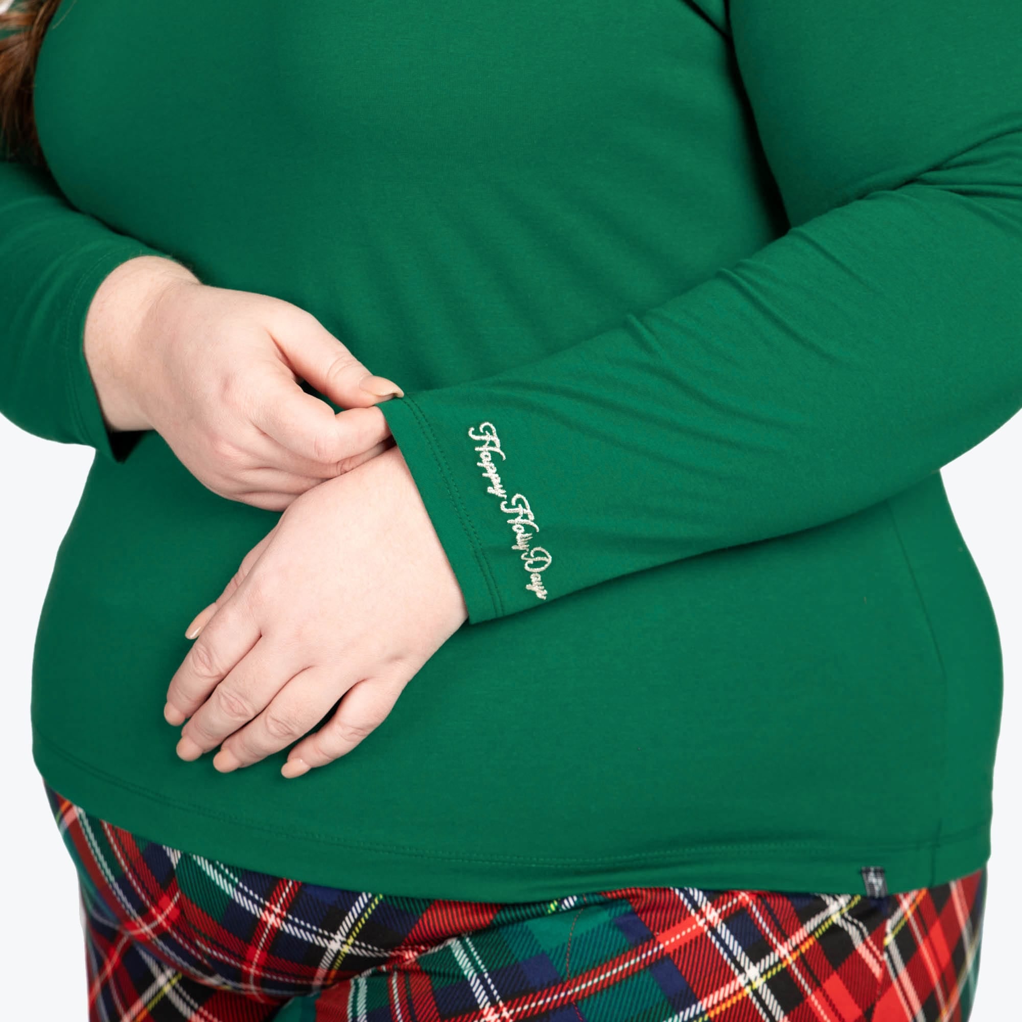 Dory Long Sleeve Top - GREEN - DoryTop_Green_XL_03