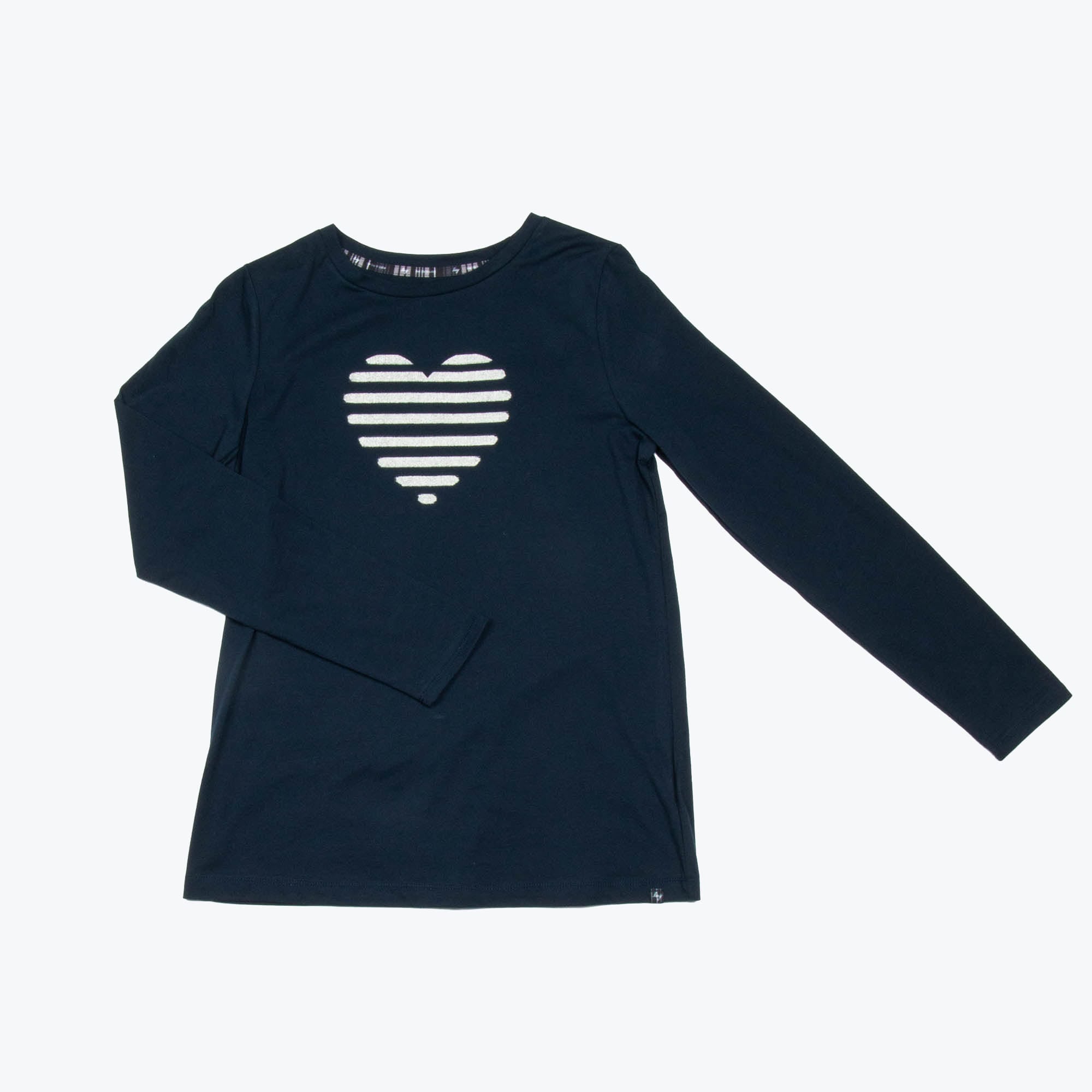 Dory Long Sleeve Top - NAVY BLUE - DoryTop_NavyBlue_Flatlay_01