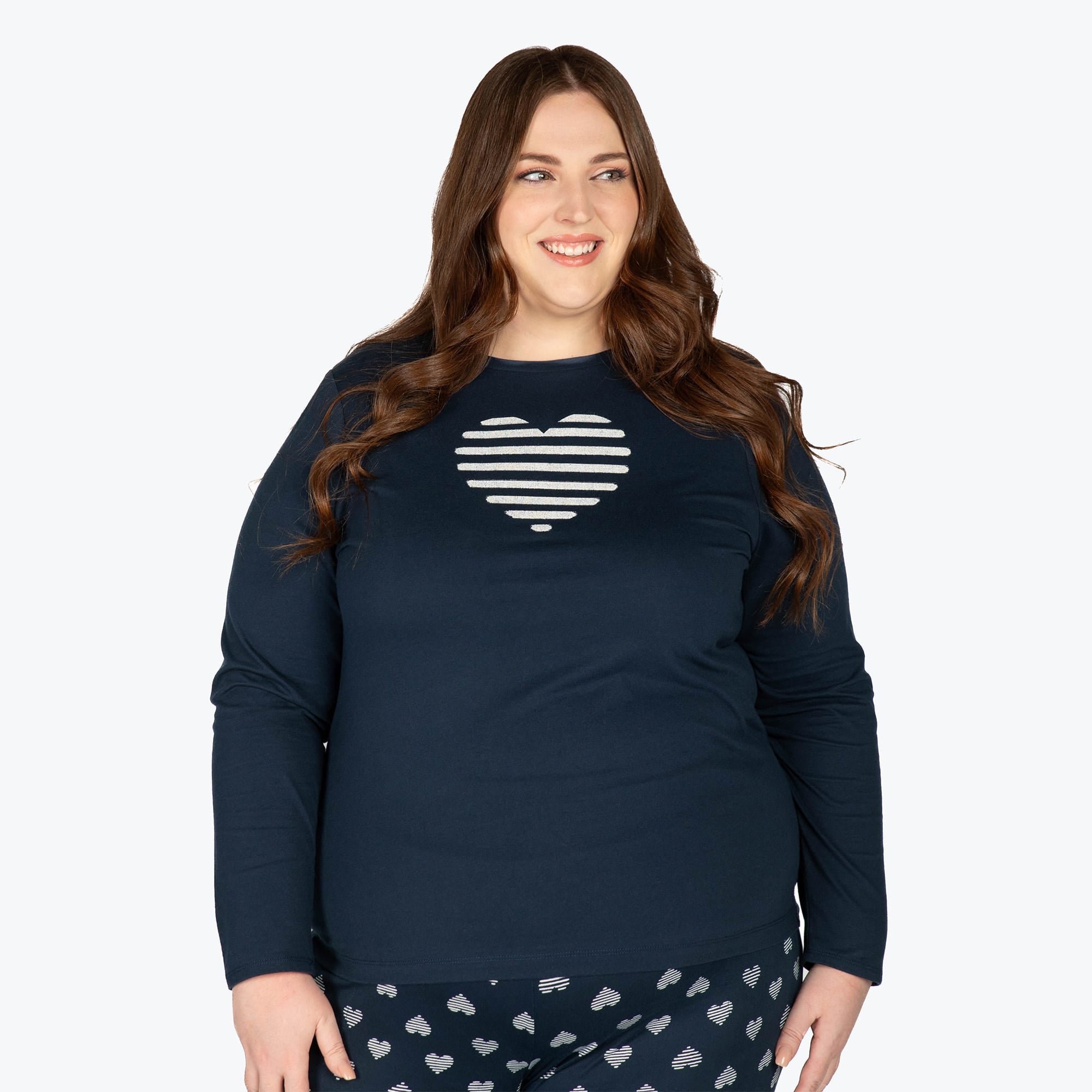 Dory Long Sleeve Top - NAVY BLUE - DoryTop_NavyBlue_XL_01