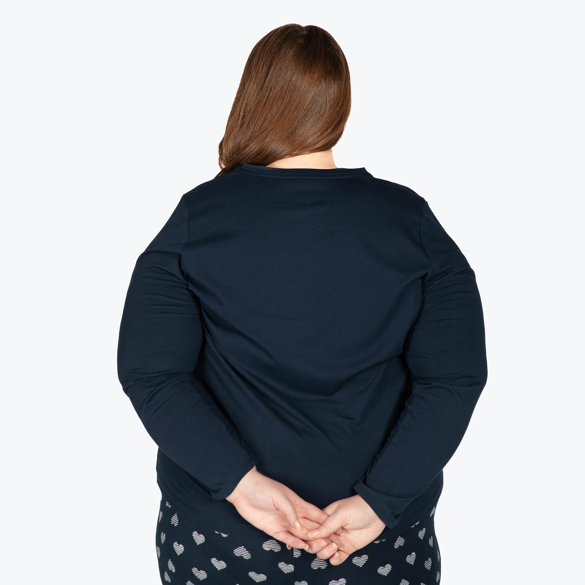 Dory Long Sleeve Top - NAVY BLUE - DoryTop_NavyBlue_XL_03