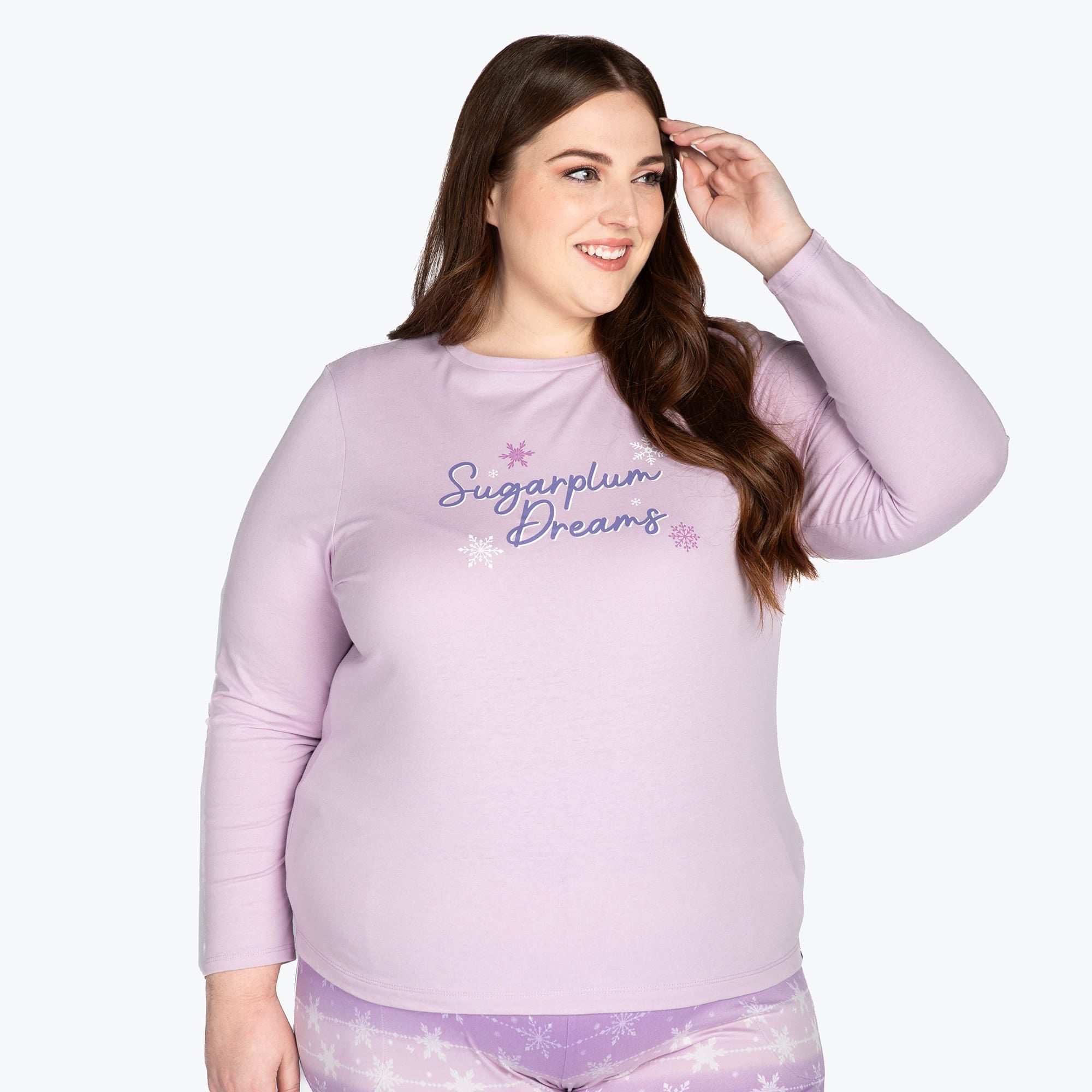 Dory Long Sleeve Top - SUGARPLUM ICEPOP - DoryTop_SugarplumIcepop_XL_01