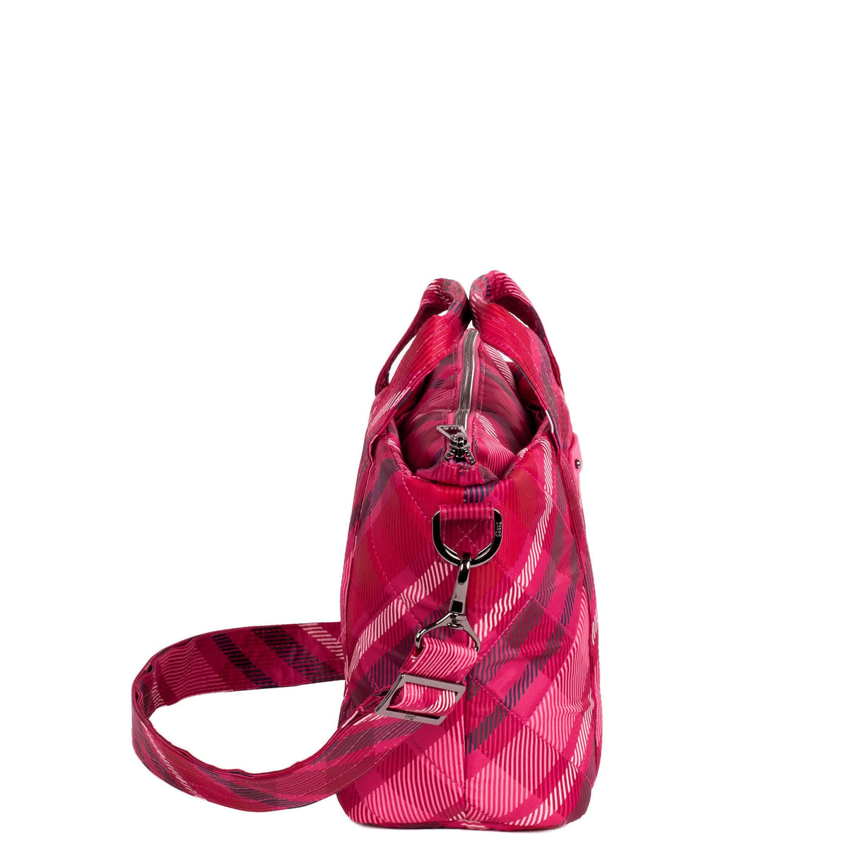Dory Crossbody Bag - BERRY PLAID - Dory_BerryPlaid_03