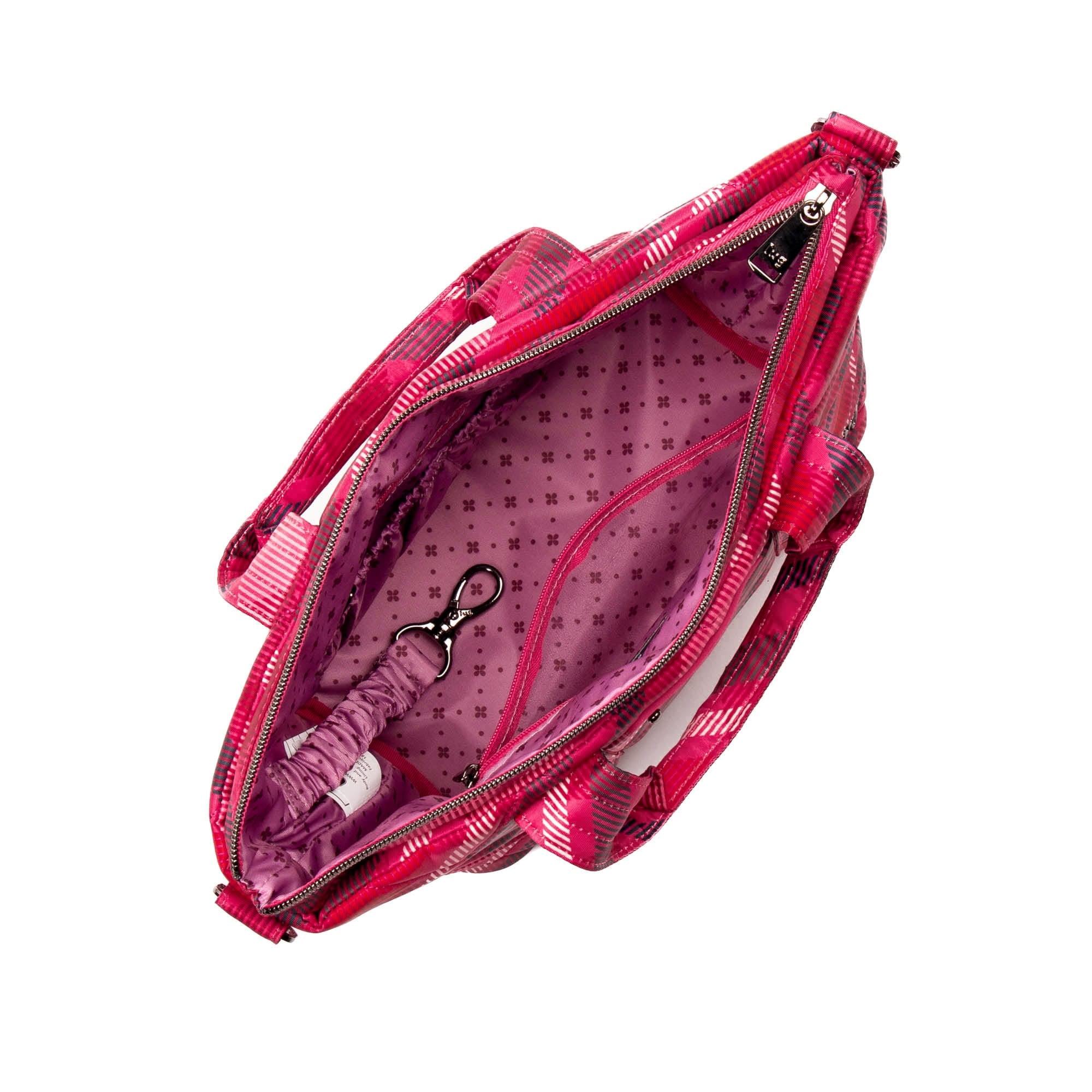 Dory Crossbody Bag - BERRY PLAID - Dory_BerryPlaid_05