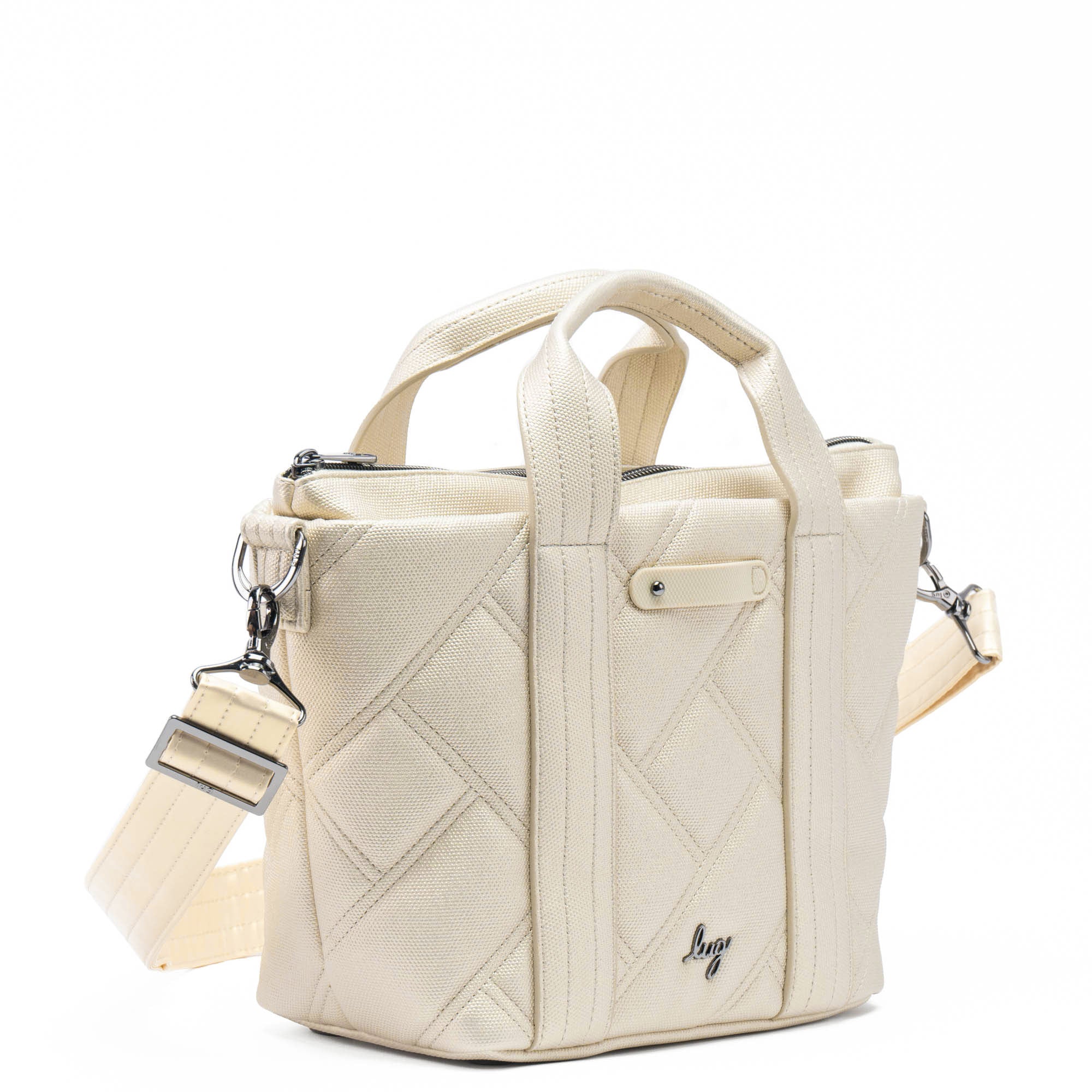 Dory Matte Luxe VL Crossbody Bag - METALLIC CHAMPAGNE - Dory_MatteLuxe_MetallicChampagne_02