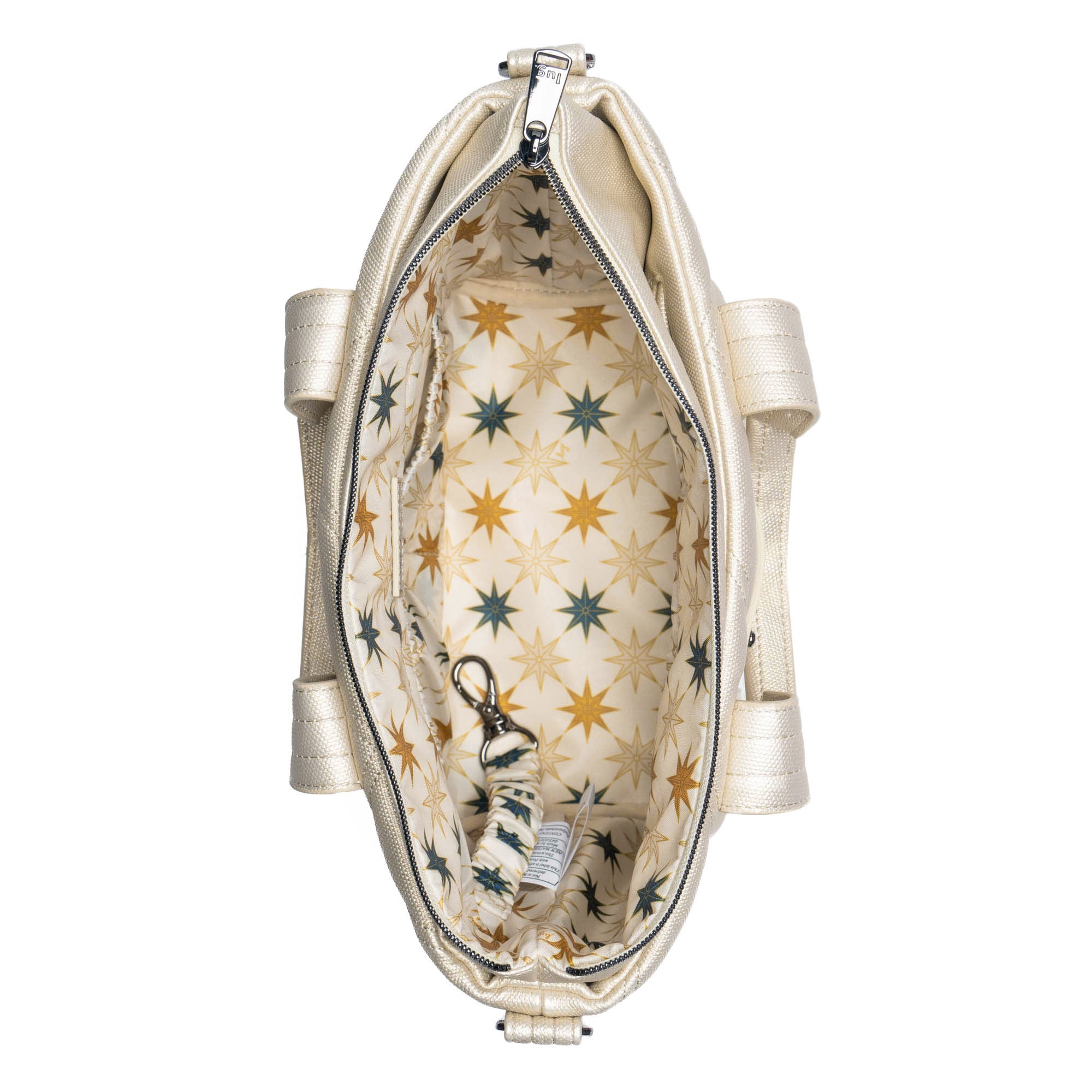 Dory Matte Luxe VL Crossbody Bag - METALLIC CHAMPAGNE - Dory_MatteLuxe_MetallicChampagne_05