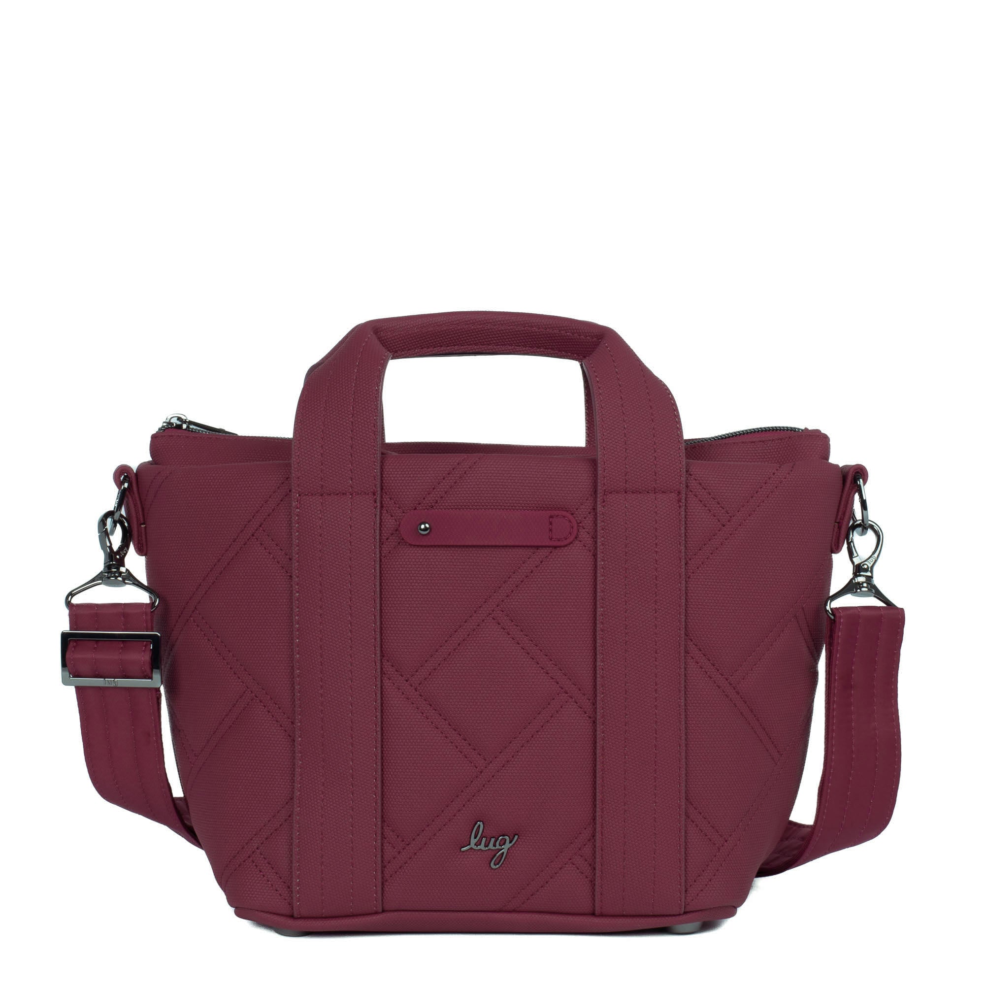 Dory Matte Luxe VL Crossbody Bag - RASPBERRY - Dory_MatteLuxe_Raspberry_01