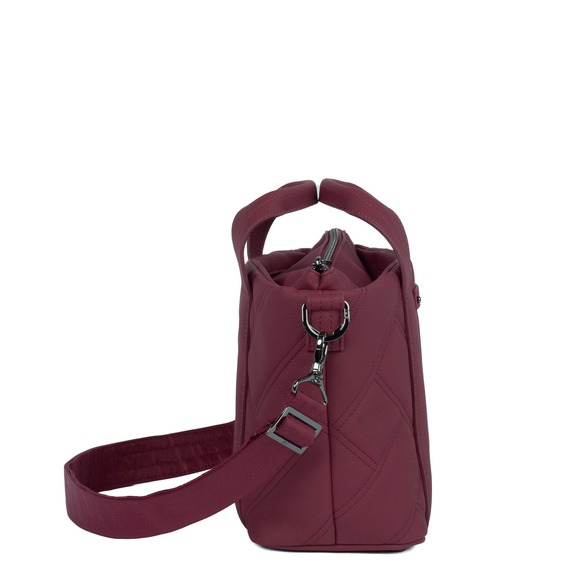 Dory Matte Luxe VL Crossbody Bag - RASPBERRY - Dory_MatteLuxe_Raspberry_03
