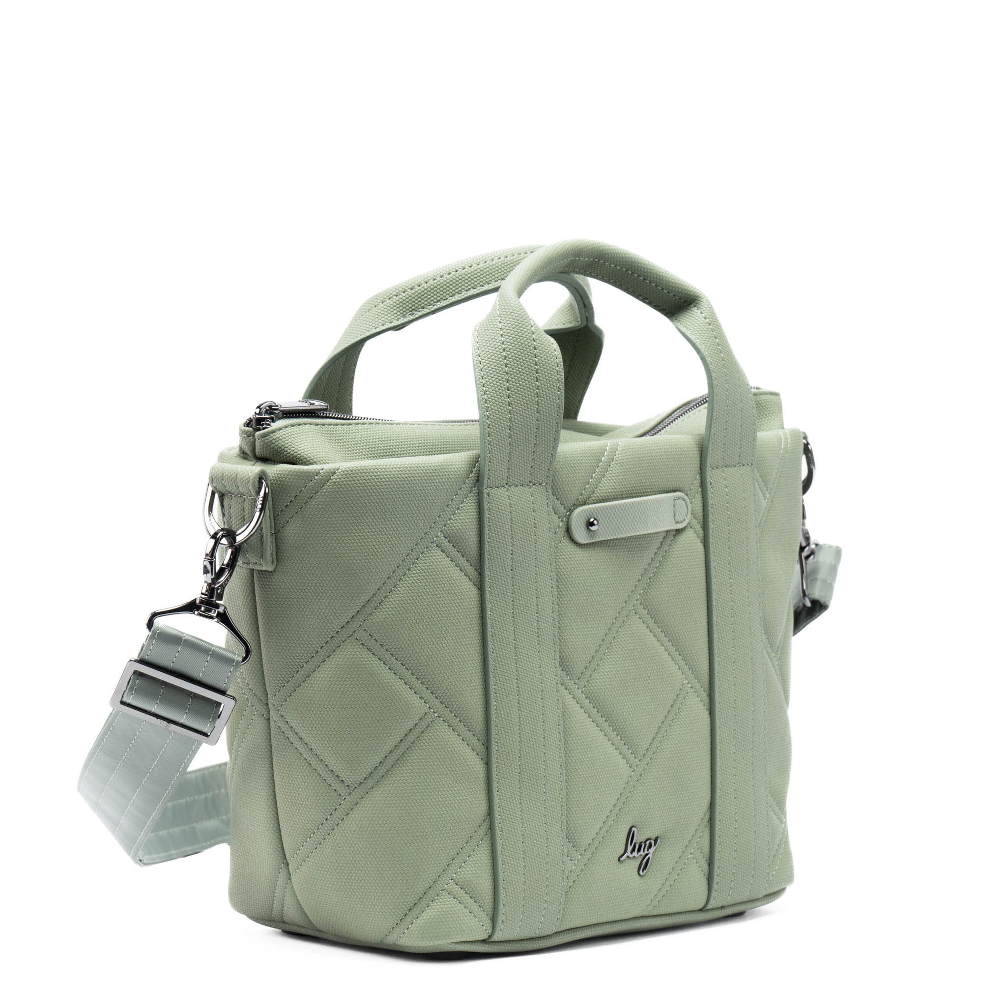 Dory Matte Luxe VL Crossbody Bag - SAGE - Dory_MatteLuxe_Sage_02