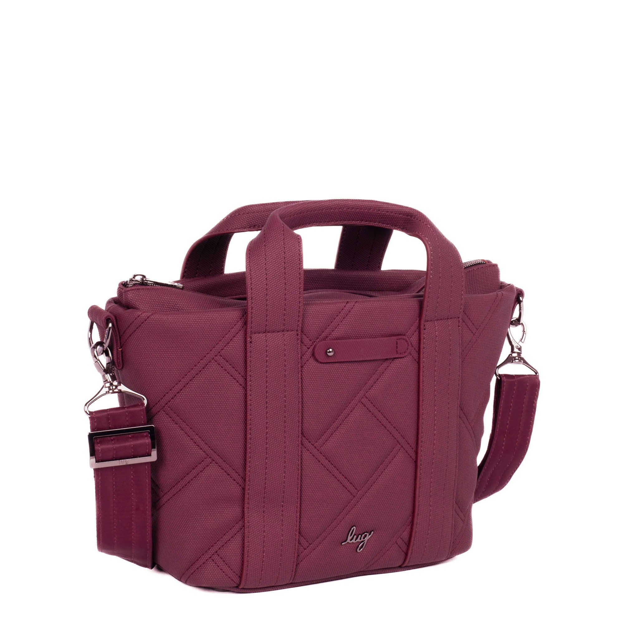 Dory Matte Luxe VL Crossbody Bag - WINE RED - Dory_MatteLuxe_WineRed_02
